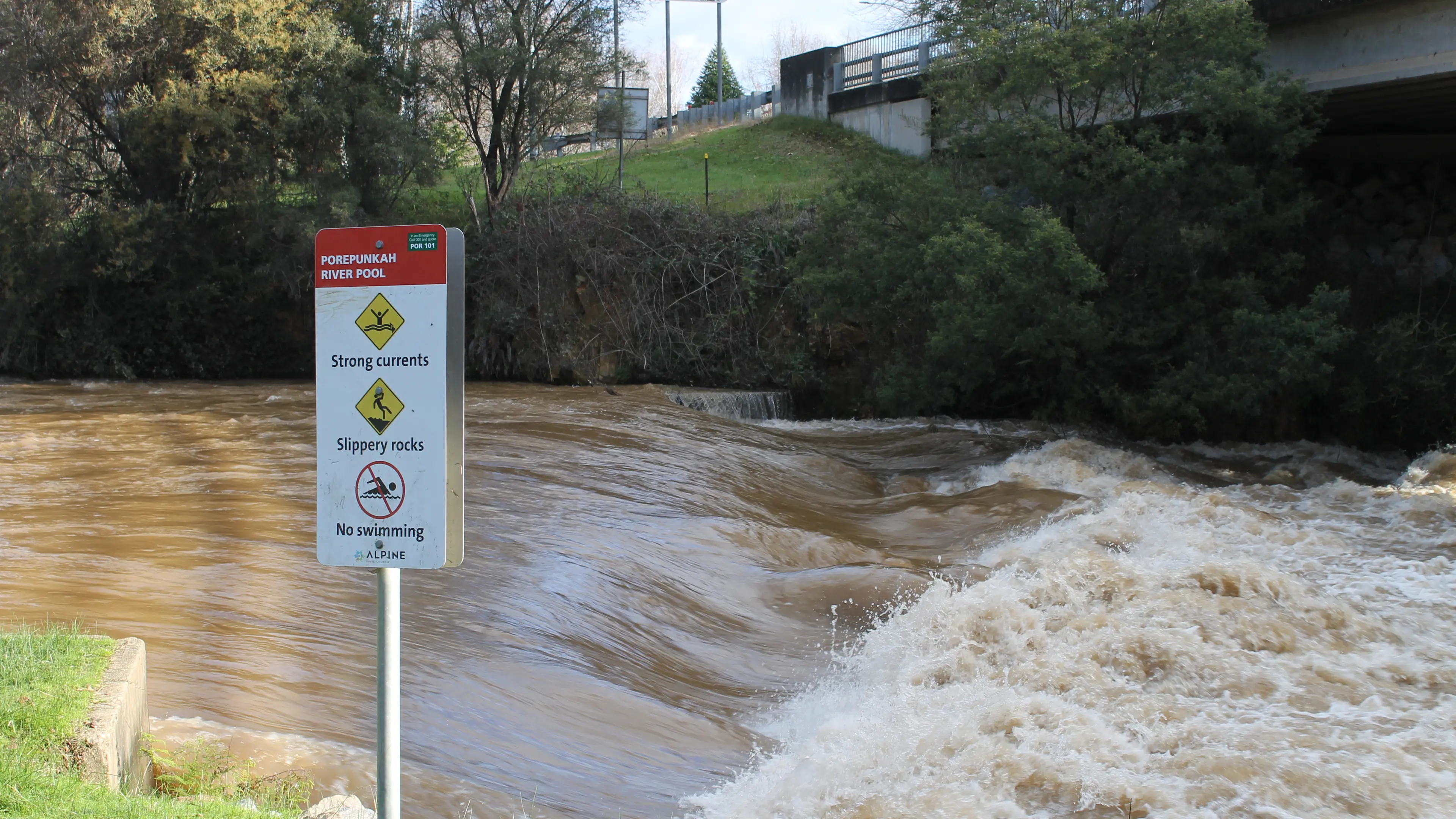 Trees down, land slips and flooding as rainfall soaks Alpine Shire