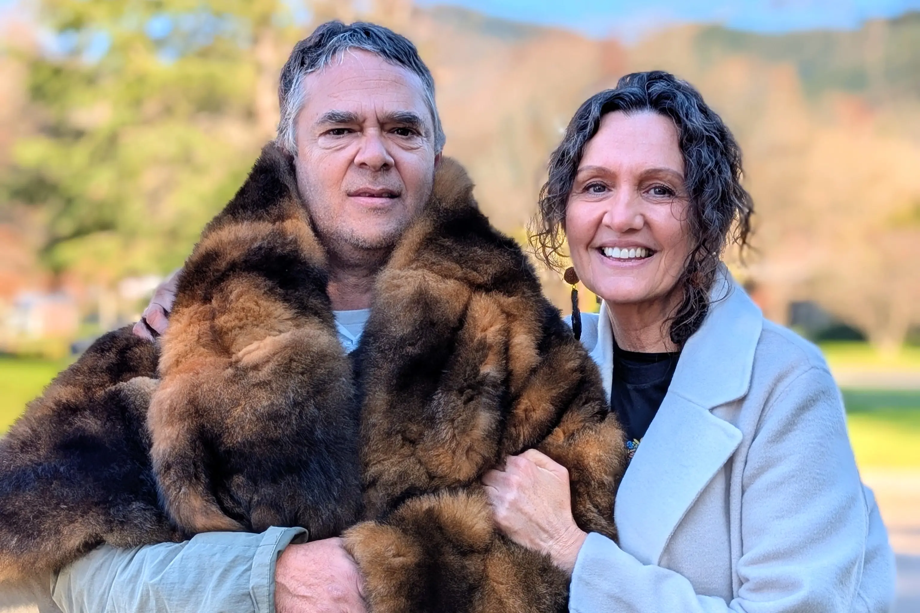 <p>WELCOME TO COUNTRY: Taungurung Elder, Uncle Glen Austin and Gamilaroi woman Lee Couch welcomed attendees to this year\\'s NAIDOC Week commemorations. PHOTO: Alpine shire Council</p>\\n