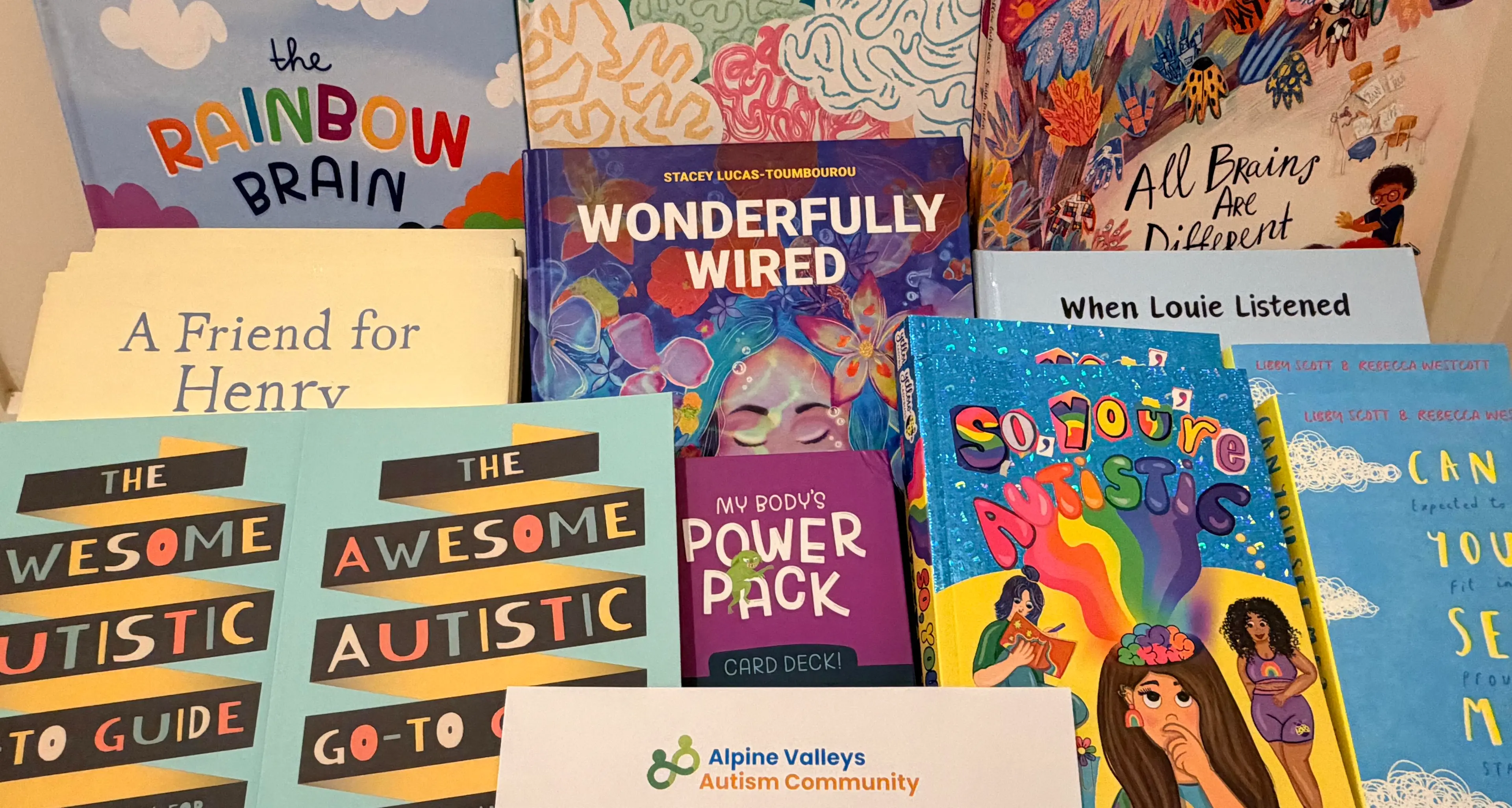 Community support helps deliver autism book packs to Alpine Shire schools