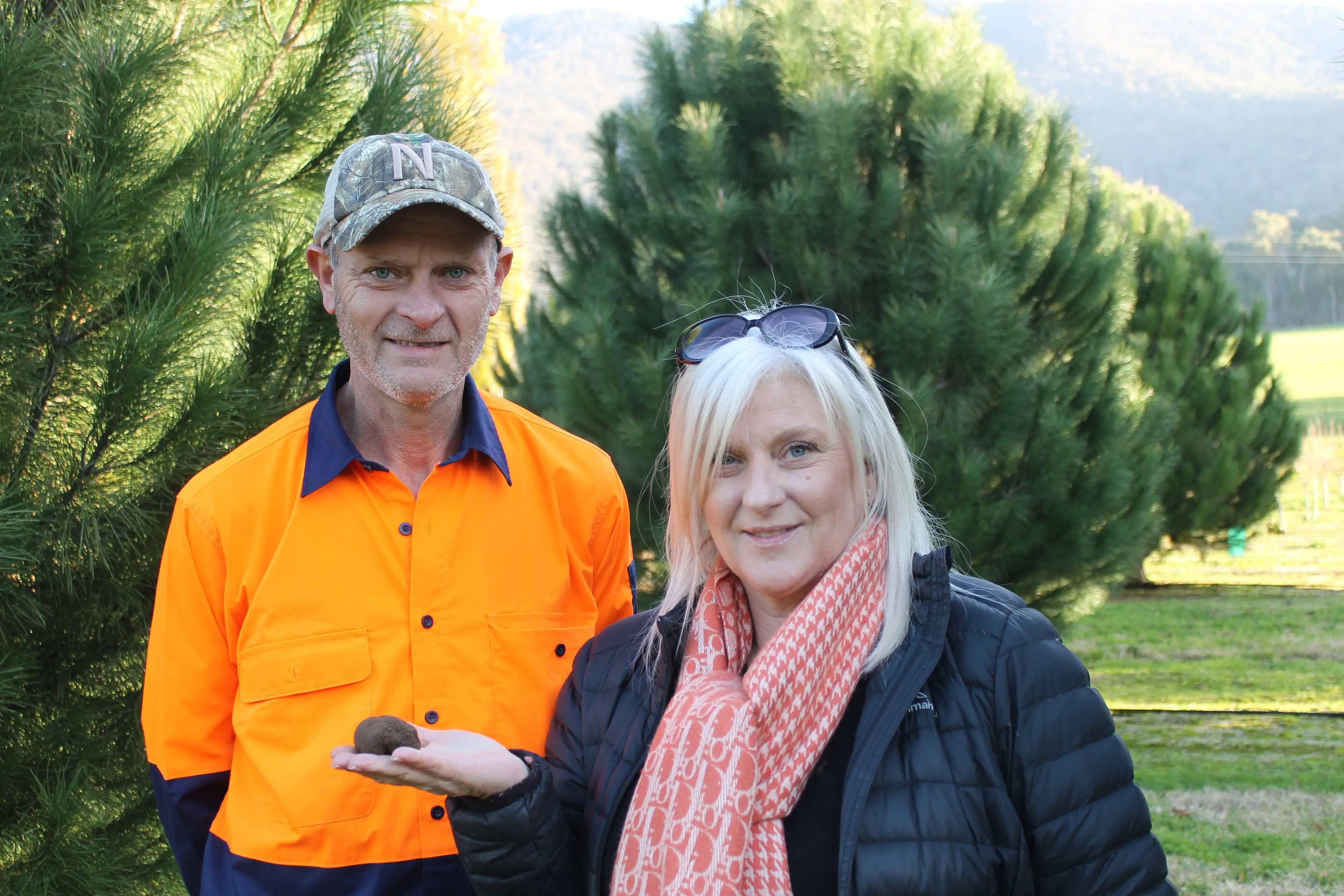 <p>TIS THE SEASON FOR TRUFFLES: Sergio Parisotto and Lisa Luppino of Buffalo Creek are making the most of the short truffle-harvesting season as the end of this year\\'s crop is only a few weeks away. PHOTO: Phoebe Morgan</p>\\n
