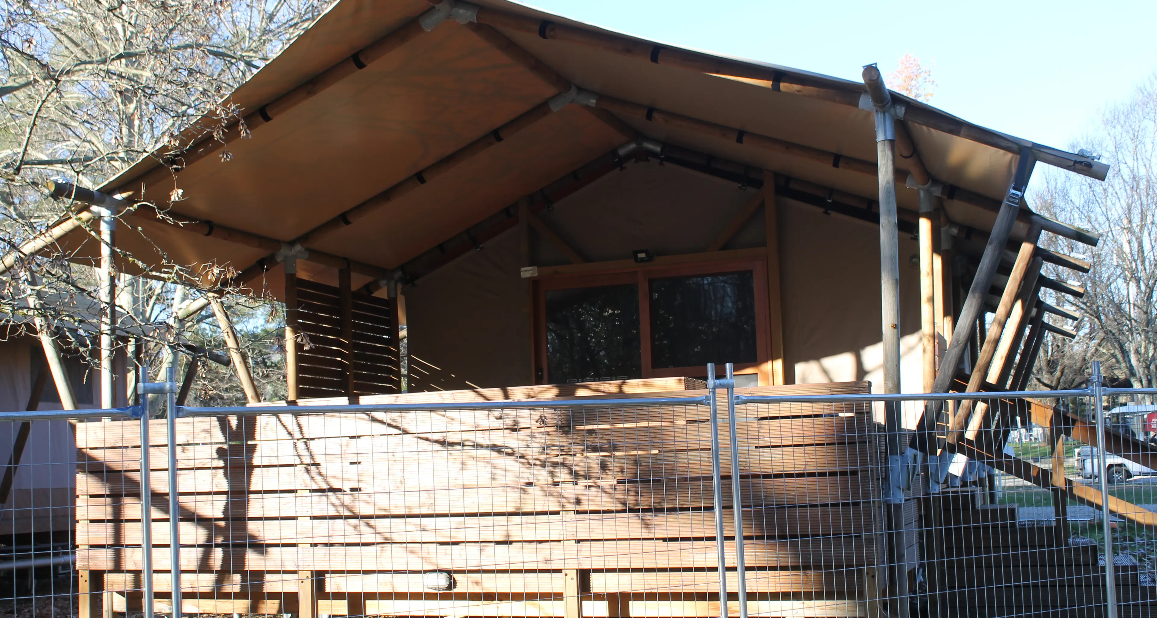 Gap in glamping guidelines causes confusion for Bright business