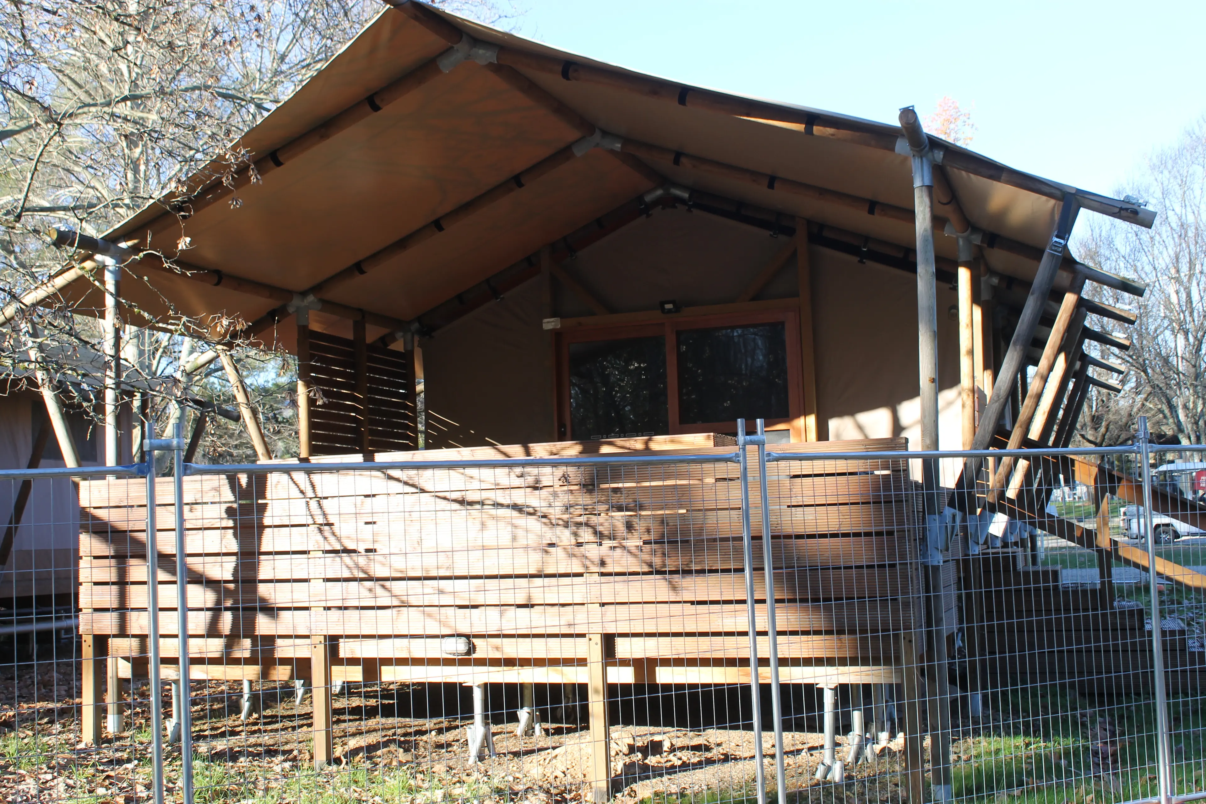 <p>NO SUPPORT FOR TENTS: After a three-year \\'battle\\' with the Victorian government, CRP Vic revealed there are still no clear guidelines for glamping tents. PHOTOS: Phoebe Morgan</p>\\n