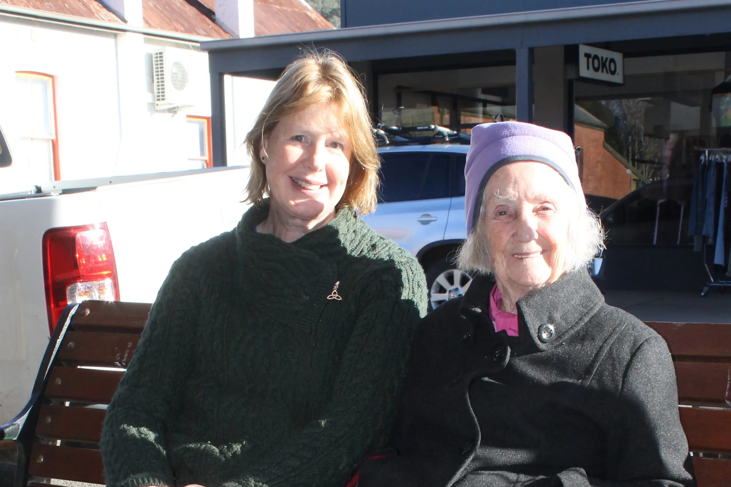 Person Around Town - Bright - Celia + Ruth + Chloe the Sheepdog Hamilton