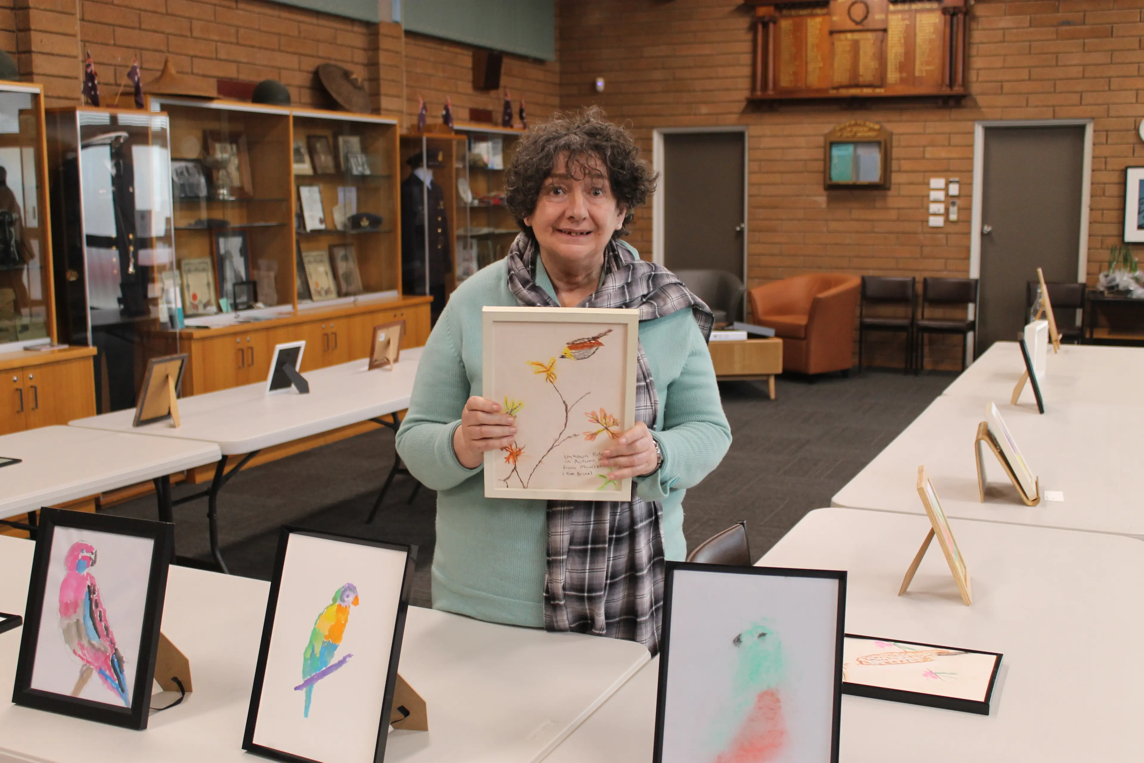 New avian artworks unveiled at Judith's exhibition