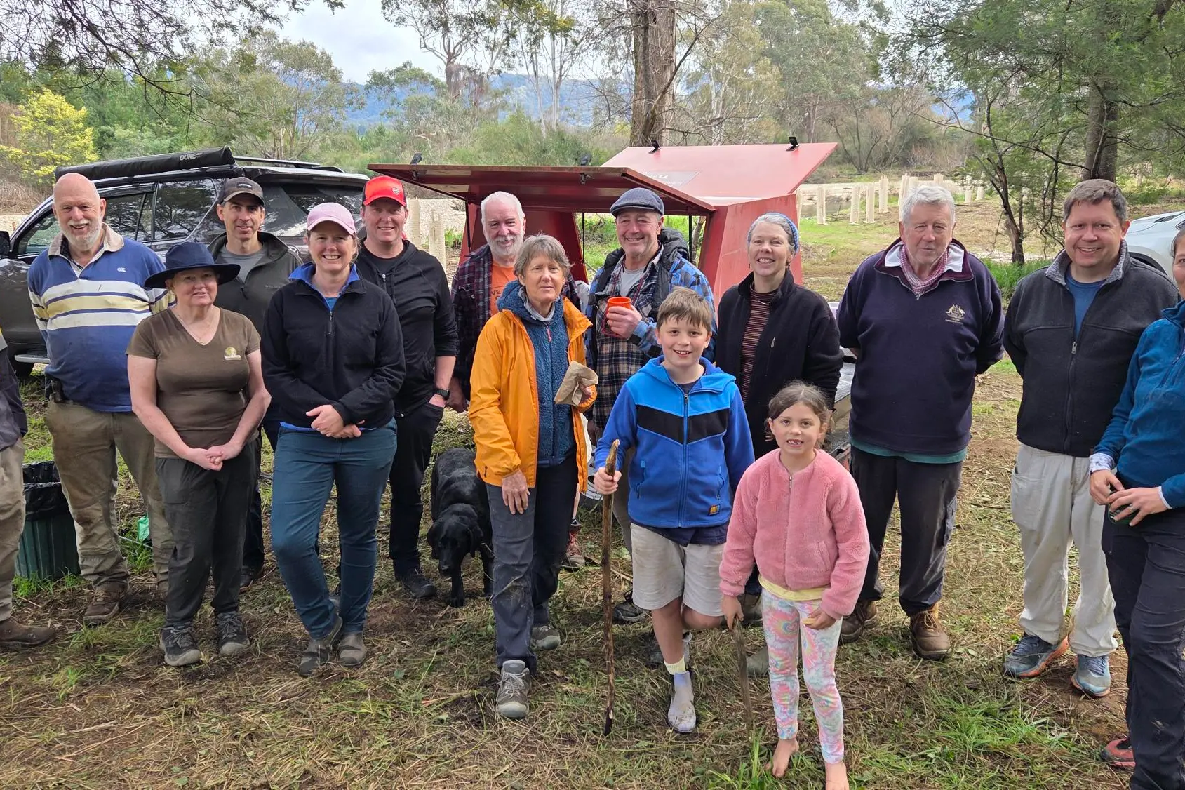 <p>GREEN-THUMB COMMUNITY CONFLUENCE: An enthusiastic team of local Landcare volunteers gathered for the National Tree Day 2026 working bee in Porepunkah last Sunday. PHOTOS: UOVLG.</p>\\n
