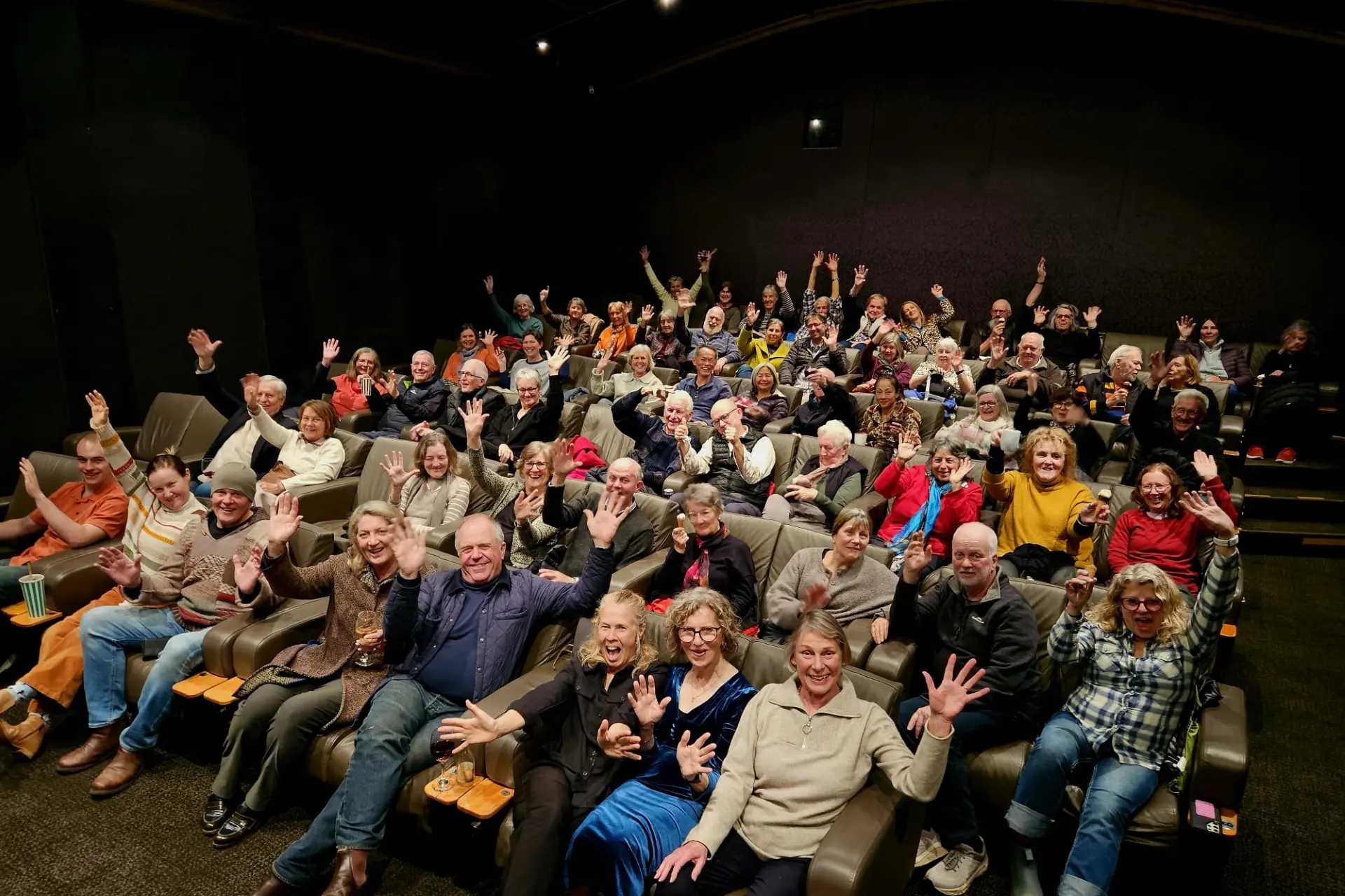 <p>MOVIE MAGIC: Some 62 members of the Bright Film Society gathered to celebrate their 20-year run with a documentary: \\'The Velvet Queen\\', ranked 100 per cent on Rotten Tomatoes. PHOTOS: BFS</p>\\n