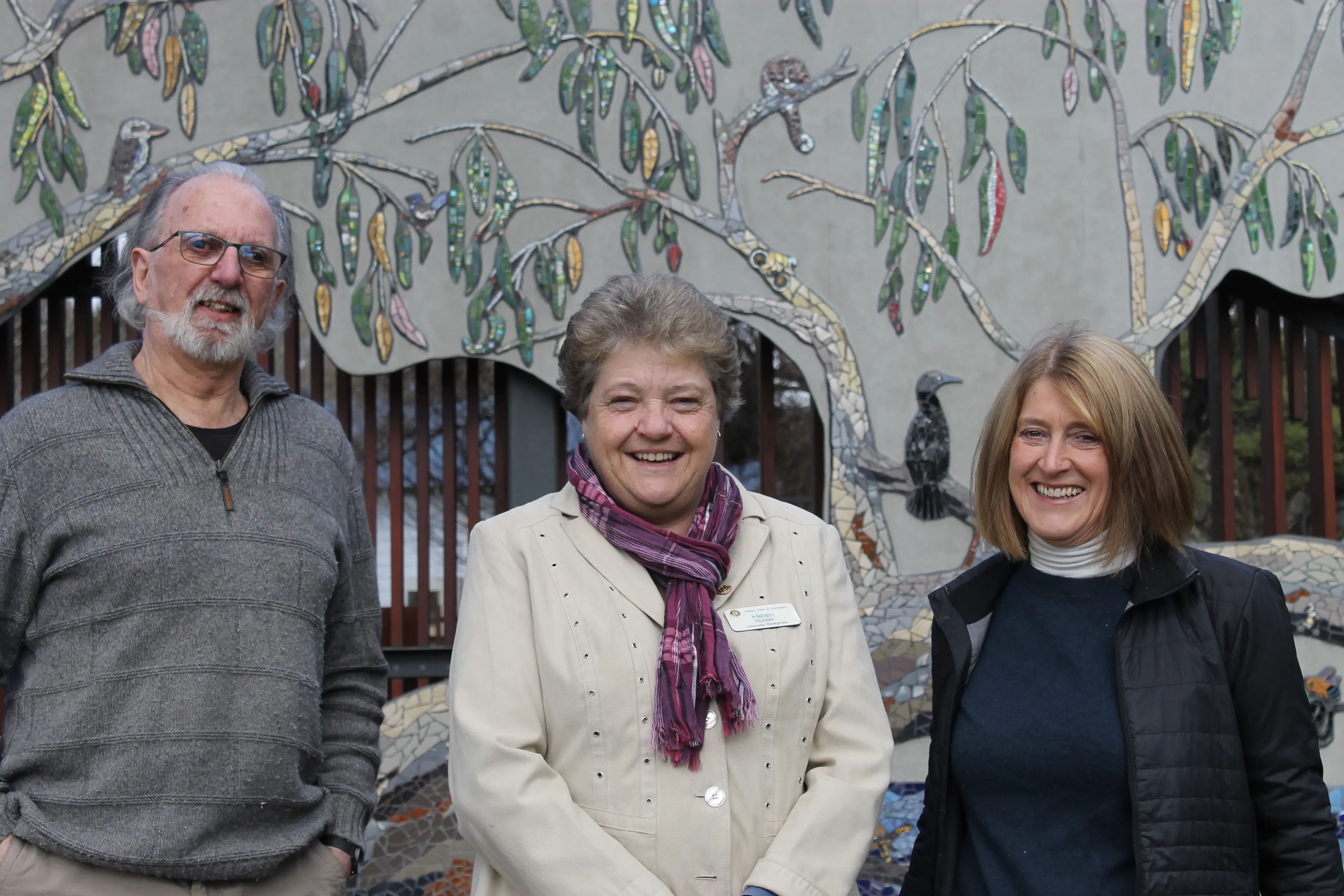 <p>CONTINUATION COLLABORATION: GROW Myrtleford+ committee member Jim van Geet, new member Helen Hunter and chair Fiona Nicholls are eager to see Myrtleford\\'s youth thrive thanks to a $48,000 donation from the former Myrtleford Rotary Club. PHOTO: Phoebe Morgan</p>\\n