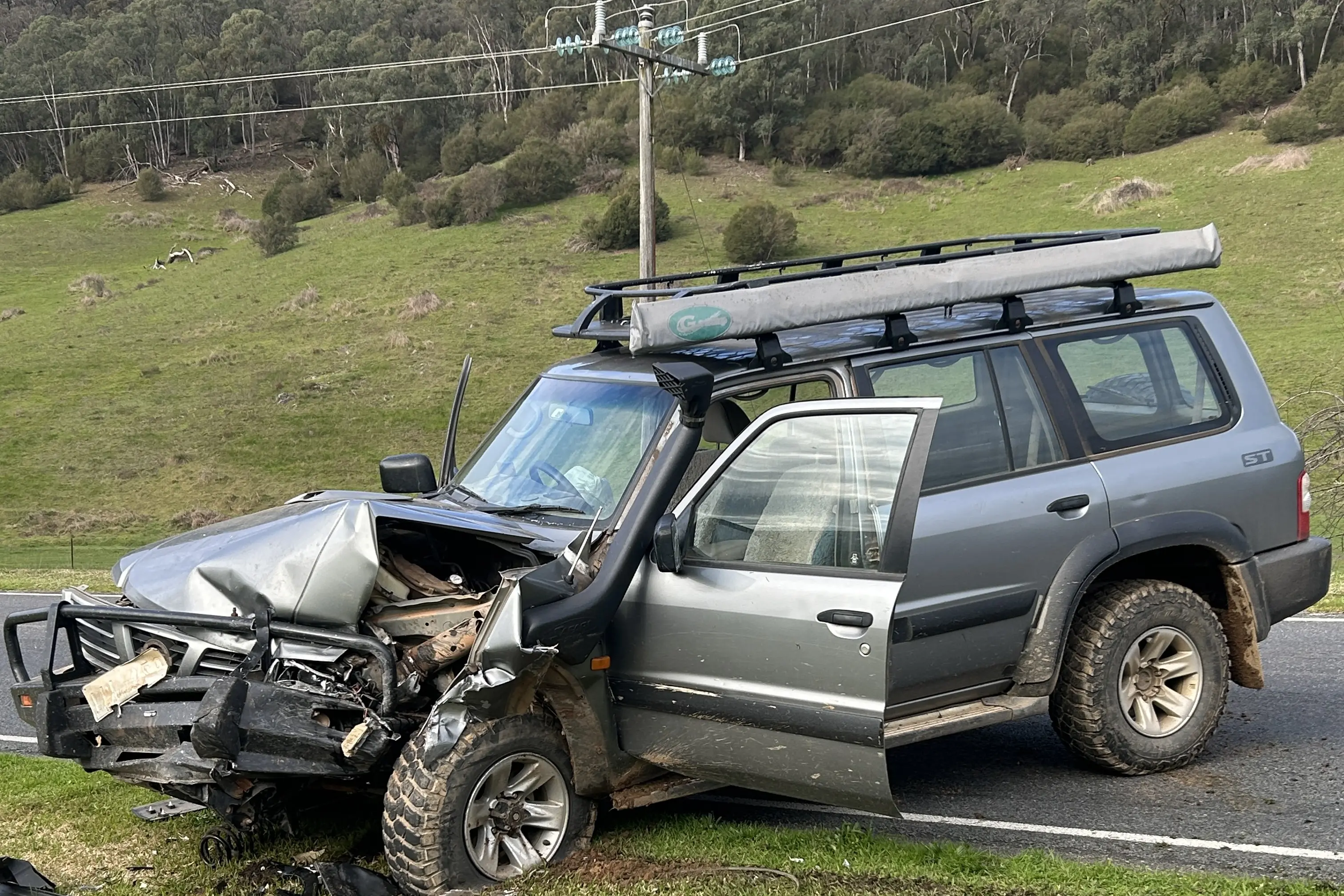 Head-on collision on Buffalo River Road