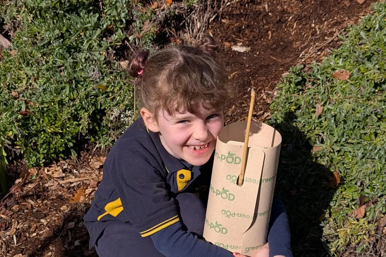<p>EARTHLY EDUCATION: Tawonga Primary School students, including Harriet Dowel, worked together with the Alpine Shire Council\\'s outdoor and sustainability teams to plant a variety of native tree and shrub seedlings. PHOTO: Alpine Shire Council</p>\\n