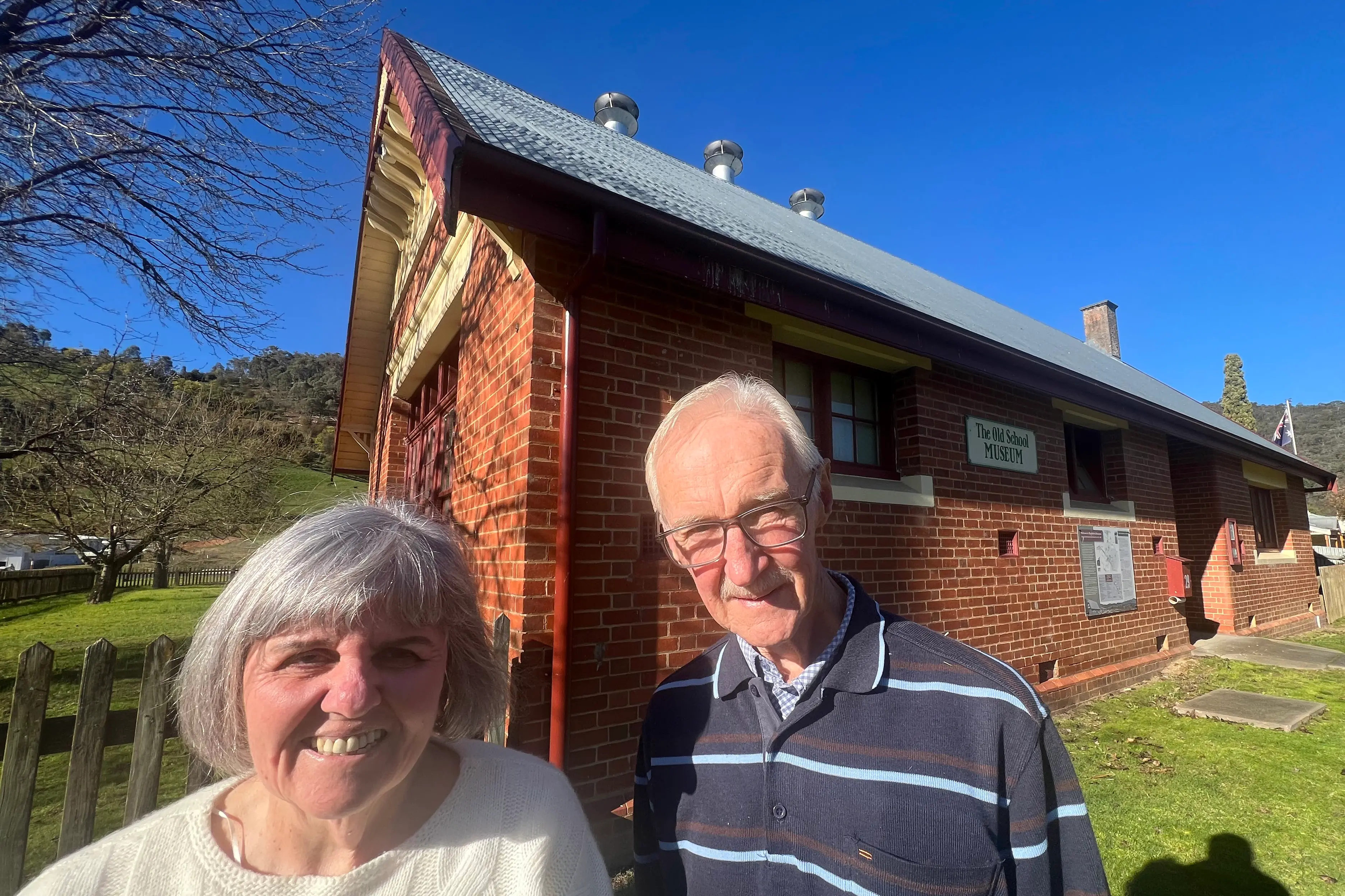 <p>MUSEUM FUTURE SECURE: Myrtleford and District Historical Society Inc president Kerry Murtagh and past president John Taylor OAM are relieved to have a lease in place for the Old School Museum. PHOTO: Jeff Zeuschner</p>\\n