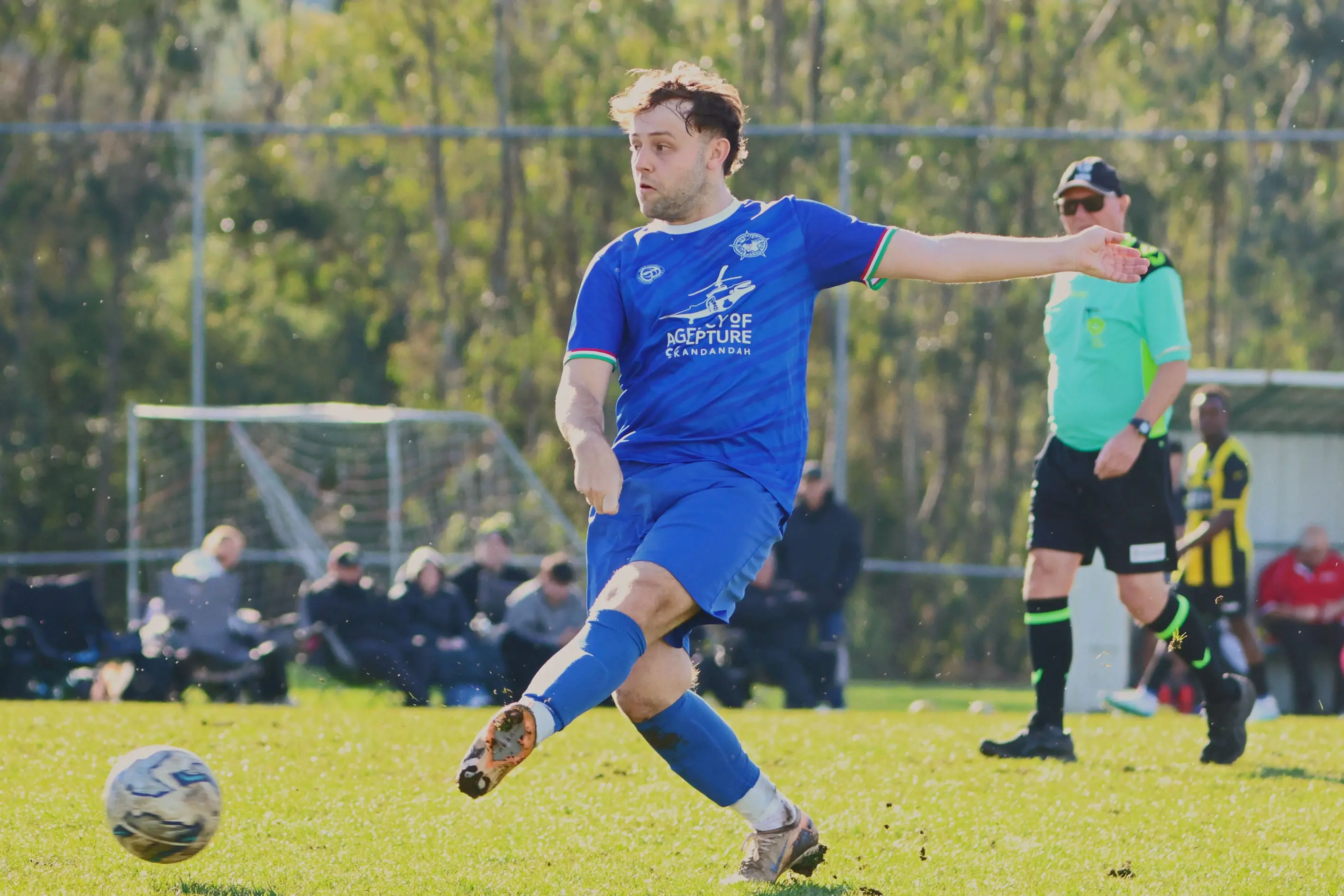 <p>MR CONSISTENT: Connor Caponecchia scored his 13th goal from 15 matches.</p>\\n
