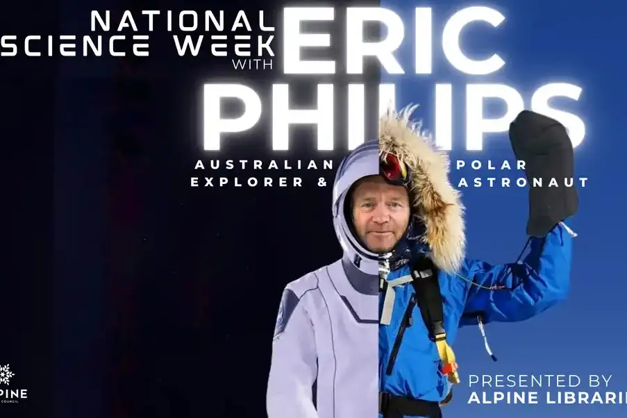 <p>OIN US: Local polar explorer and astronaut Eric Philips will share is stories at a free event at Mount Beauty Community Centre this </p>\\n