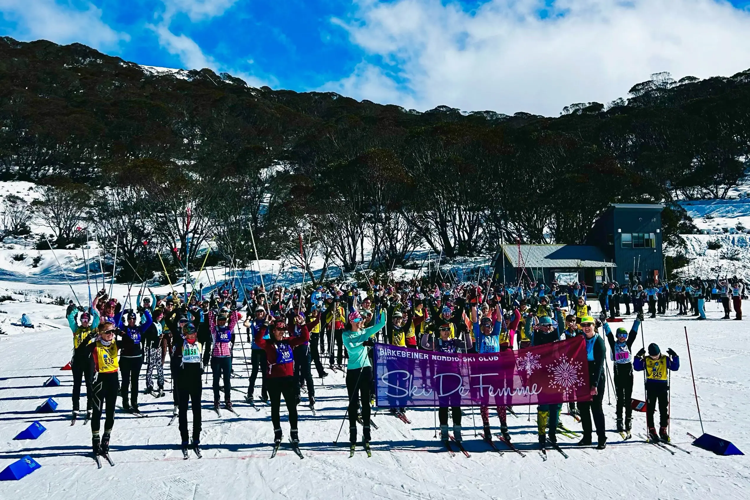 <p>GREAT EVENT: Superb sunshine was enjoyed by more than 200 female cross country skiers participating in the Ski de Femme event at Falls Creek last Saturday.</p>\\n