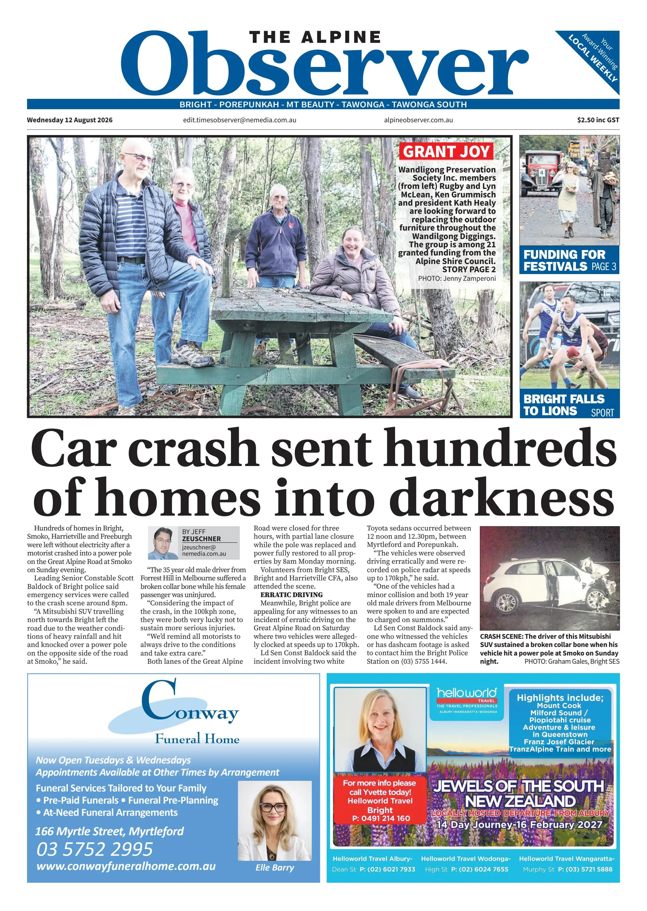 Alpine Observer, August 12, 2026