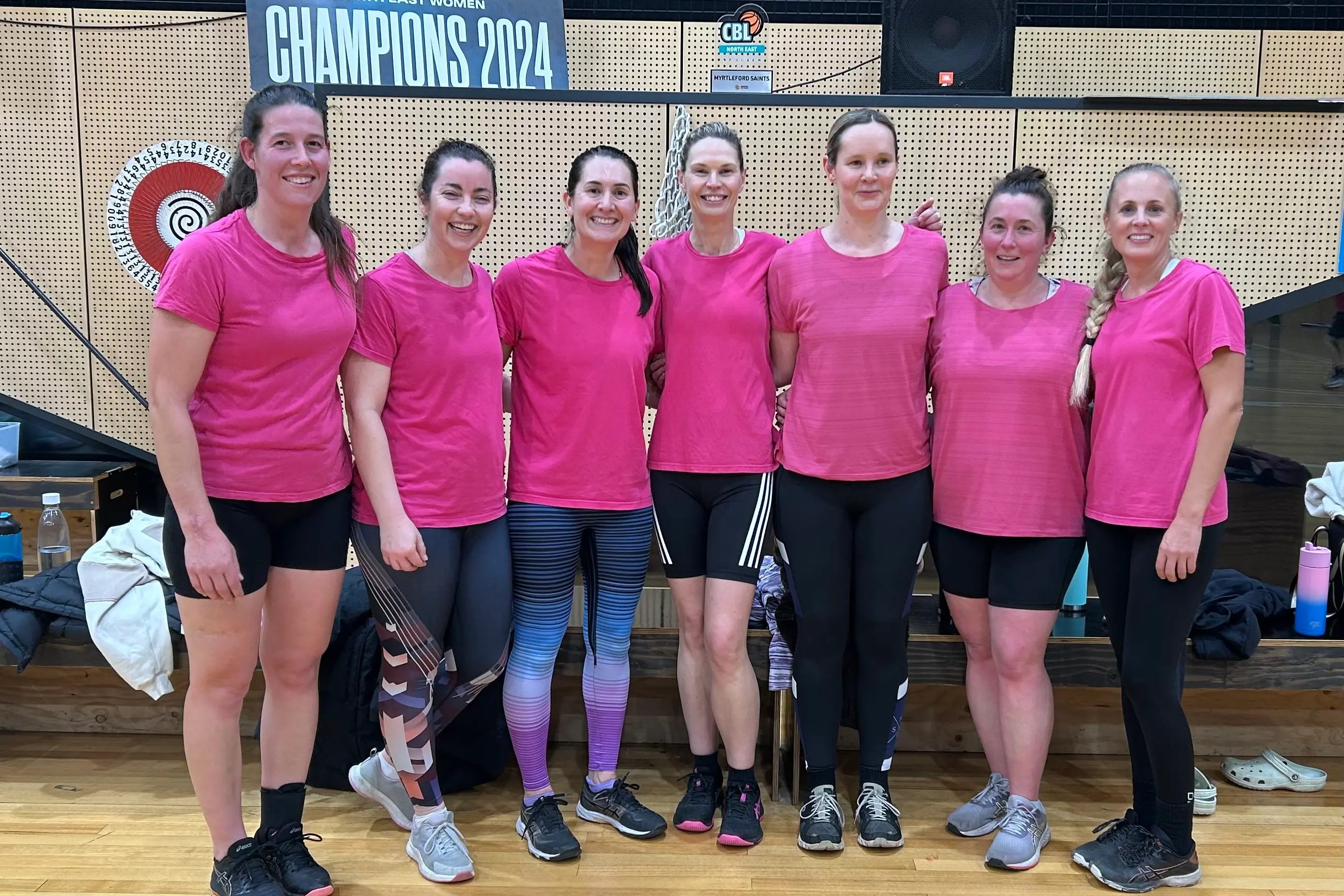 <p>WILDCAT WIN: Senior premiers Wildcats: Rebecca Treloar, Genna Richter, Mel Palezza, Kate Earl, Emma Morrison, Stacey Harris, April Nannipieri.</p>\\n