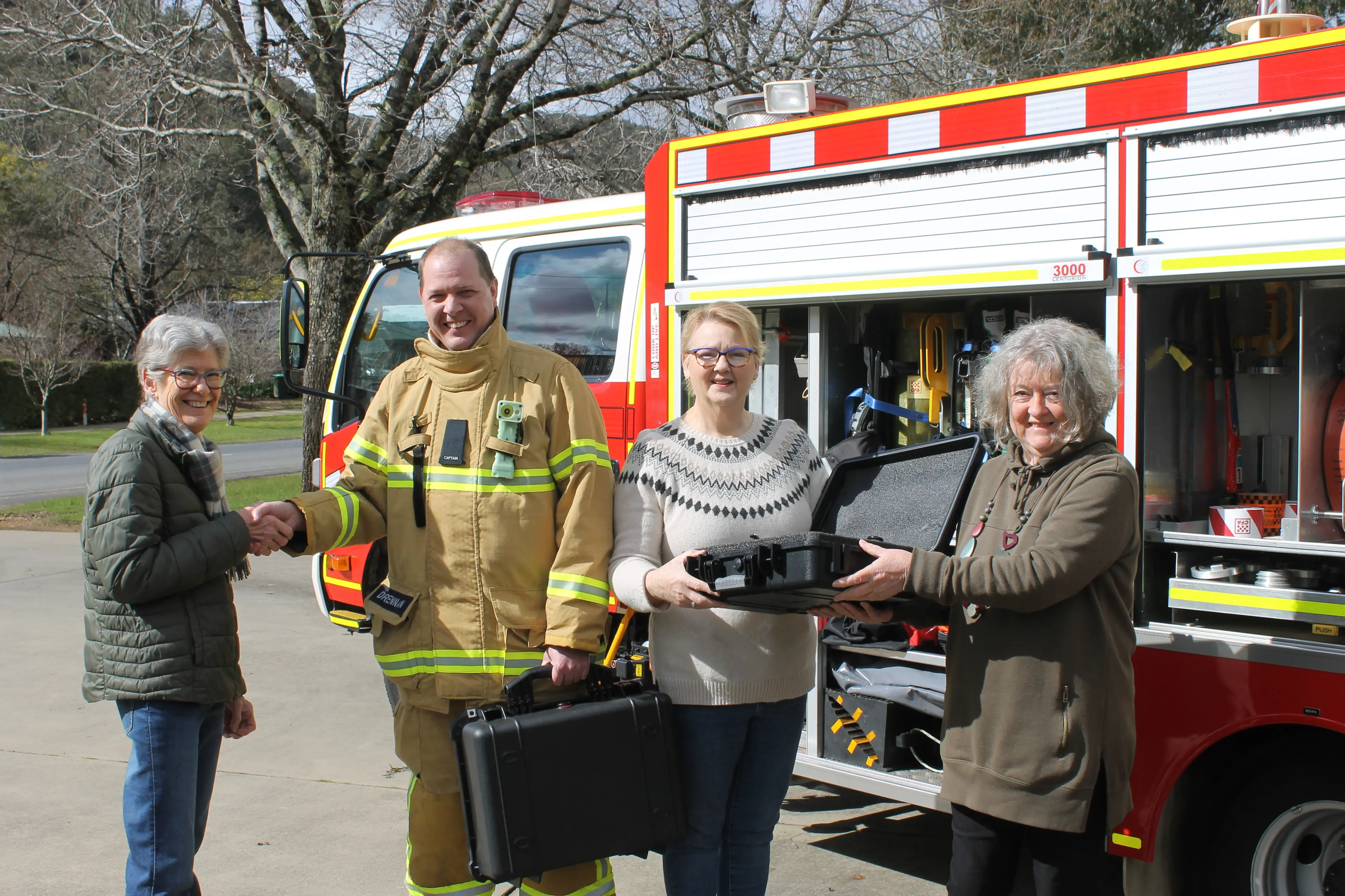 Near $10,000 grant sees Bright CFA get some new gadgets