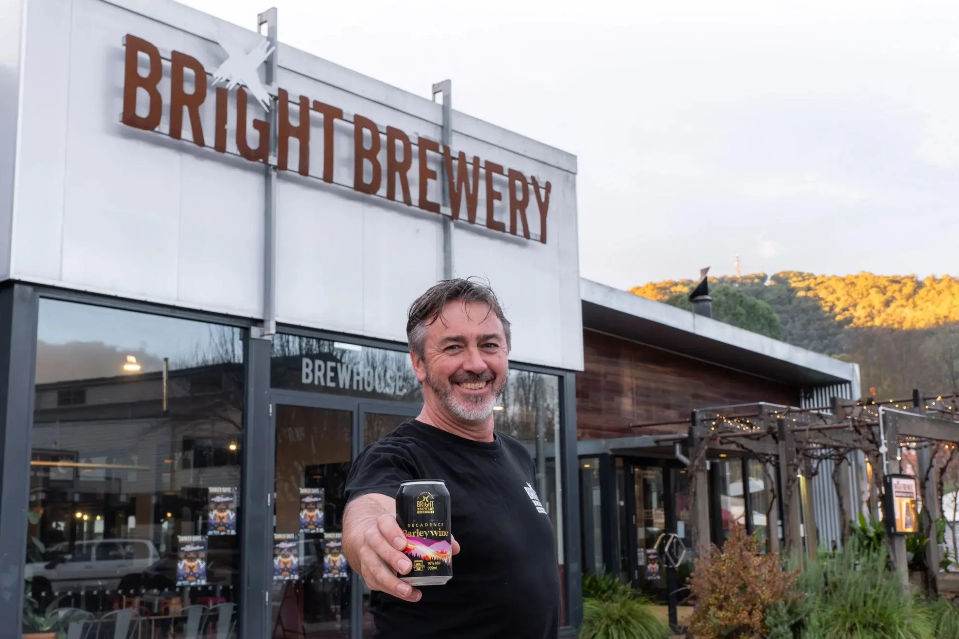 <p>EXPANDING BUSINESS: Scott Brandon, who founded Bright Brewery with his late wife Fiona Reddaway, and friends David and Julia, is delighted with the latest growth for the business.</p>\\n