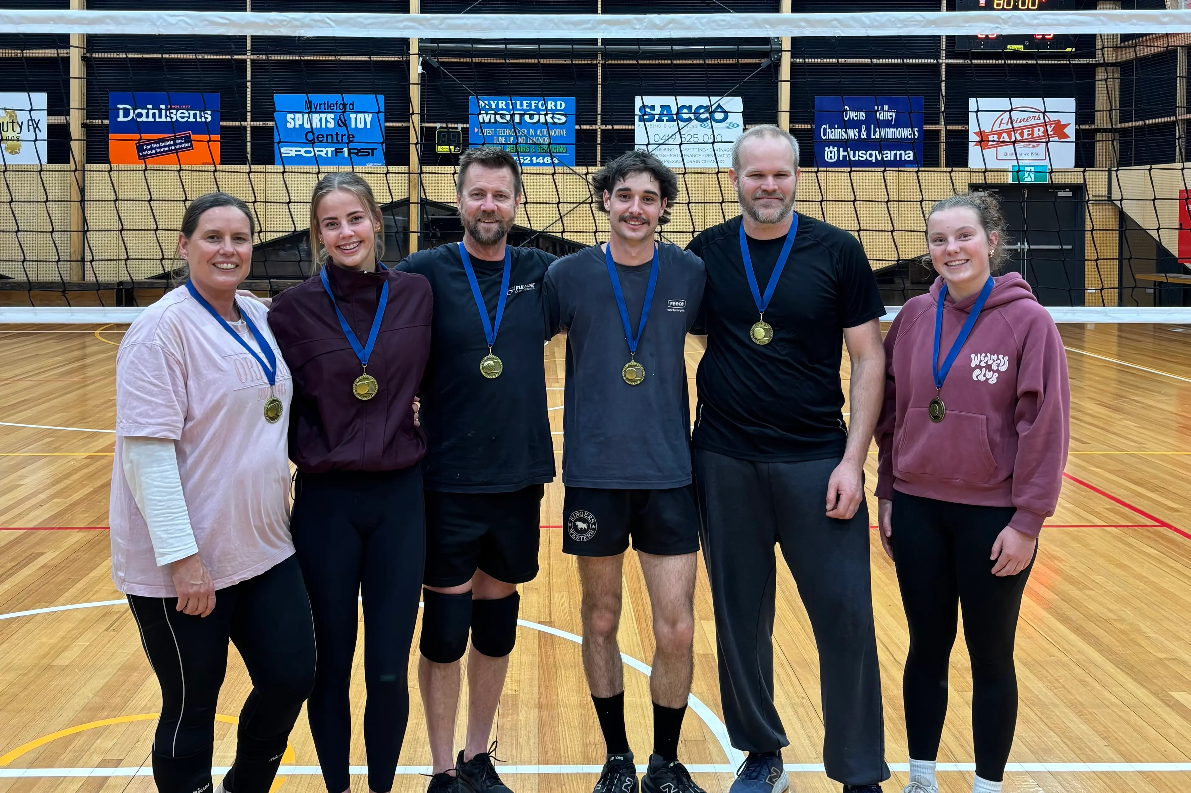<p>CHAMPIONS: Rippers members (from left) Elisha Hazeldine, Zahra Hazeldine, Rory Hazeldine, Kaidan McPherson, Blake Humpheries and Ella McMasters.</p>\\n