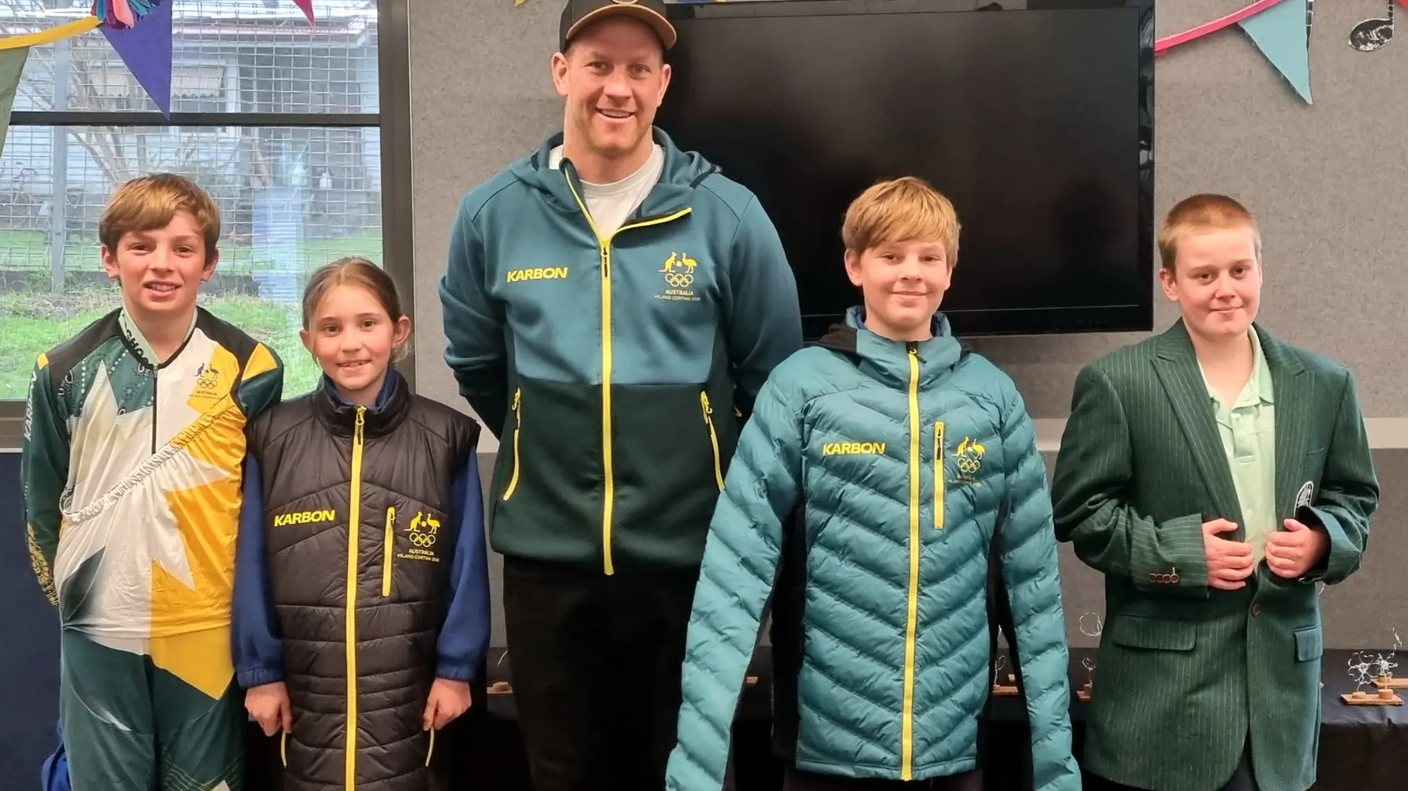 Local Winter Olympian inspires Mount Beauty Primary School students