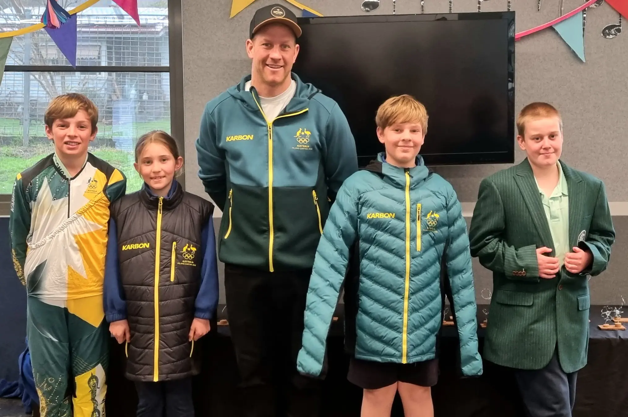 Local Winter Olympian inspires Mount Beauty Primary School students