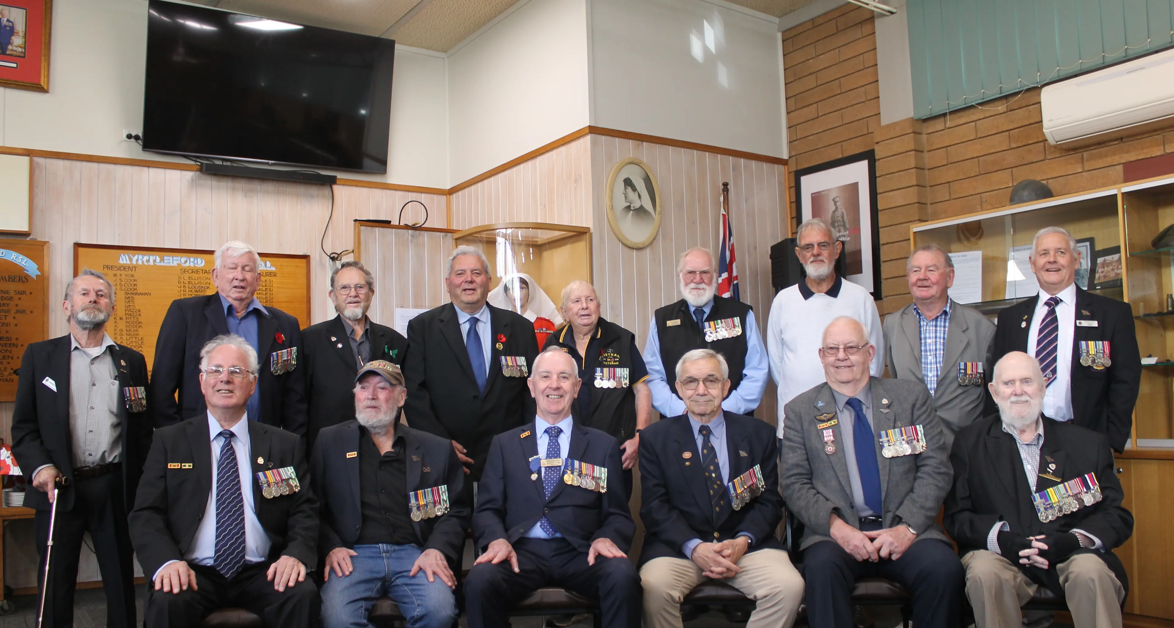 Myrtleford RSL hosts annual day of honour for Vietnam veterans