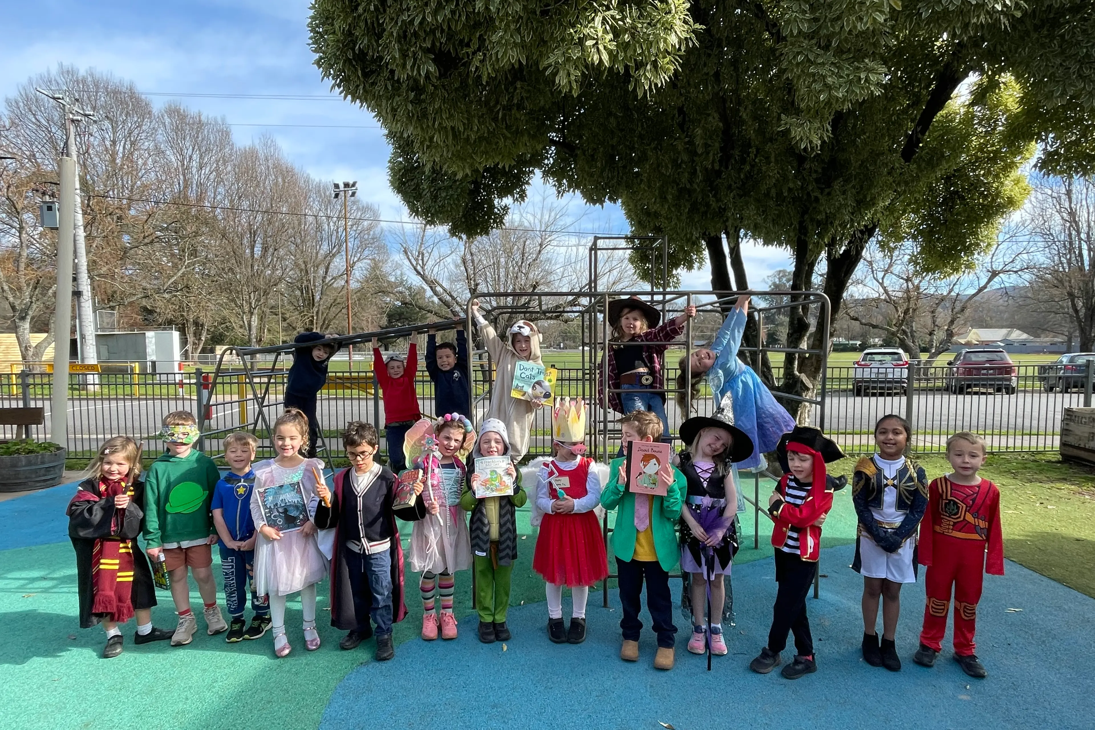 <p>PAGE-TURNING TOTS: The Foundation and Grade 1 students showed there was no end of great stories to explore in the literary world. PHOTOS: Porepunkah Primary School</p>\\n
