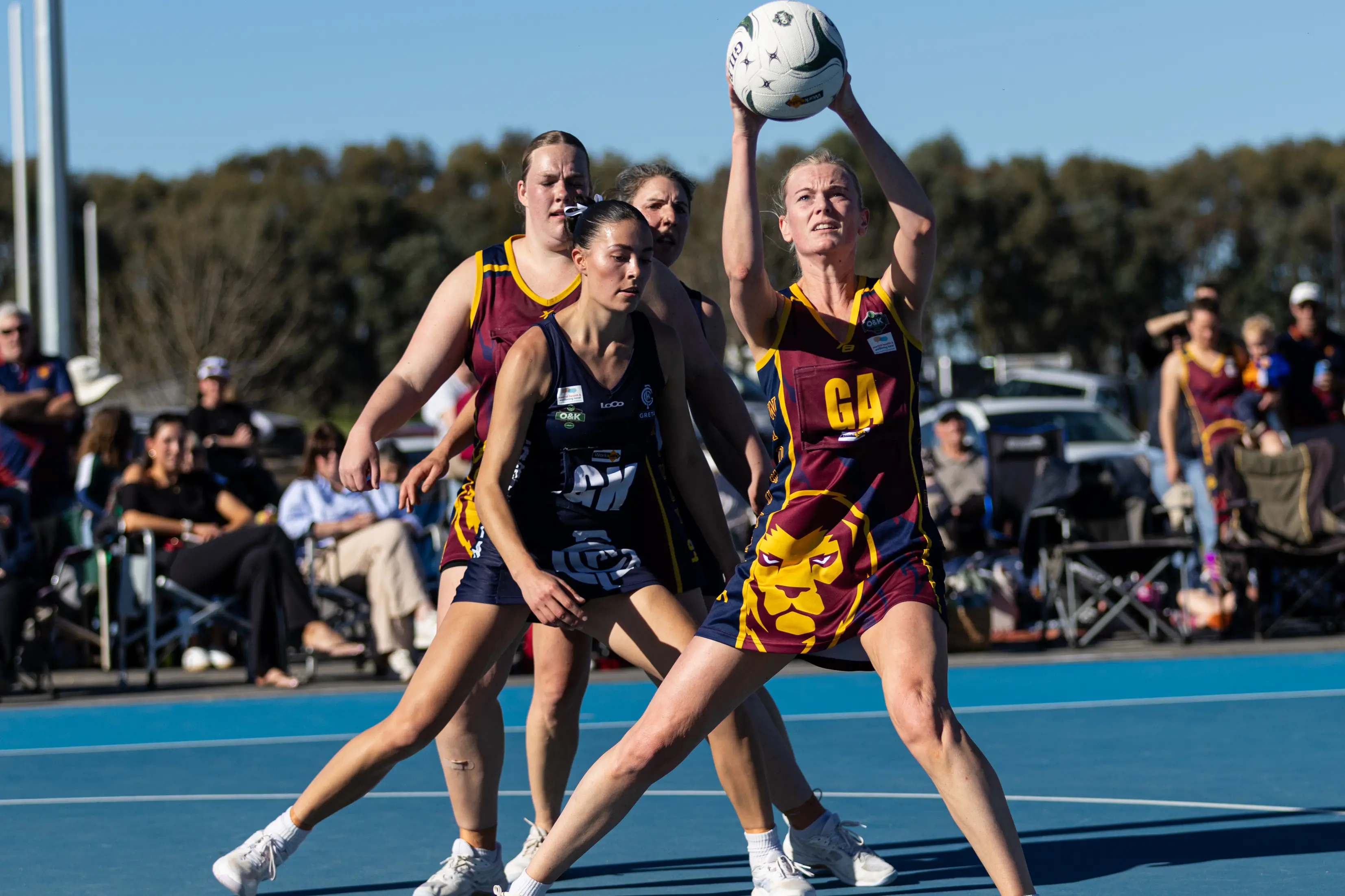 <p>A SECOND CHANCE: Katie Ivone and the Lions return to the A grade grand final stage this weekend, taking on Bonnie Doon for the flag. PHOTO: Marc Bongers</p>\\n