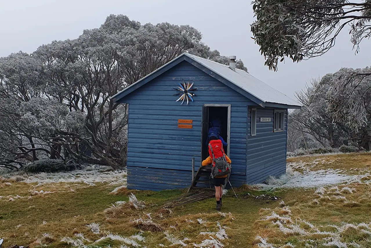 <p>SAFE HAVEN: Derrick Hut is one of Mt Hotham\\'s most significant alpine shelters. PHOTO: Alpine School Campus</p>\\n