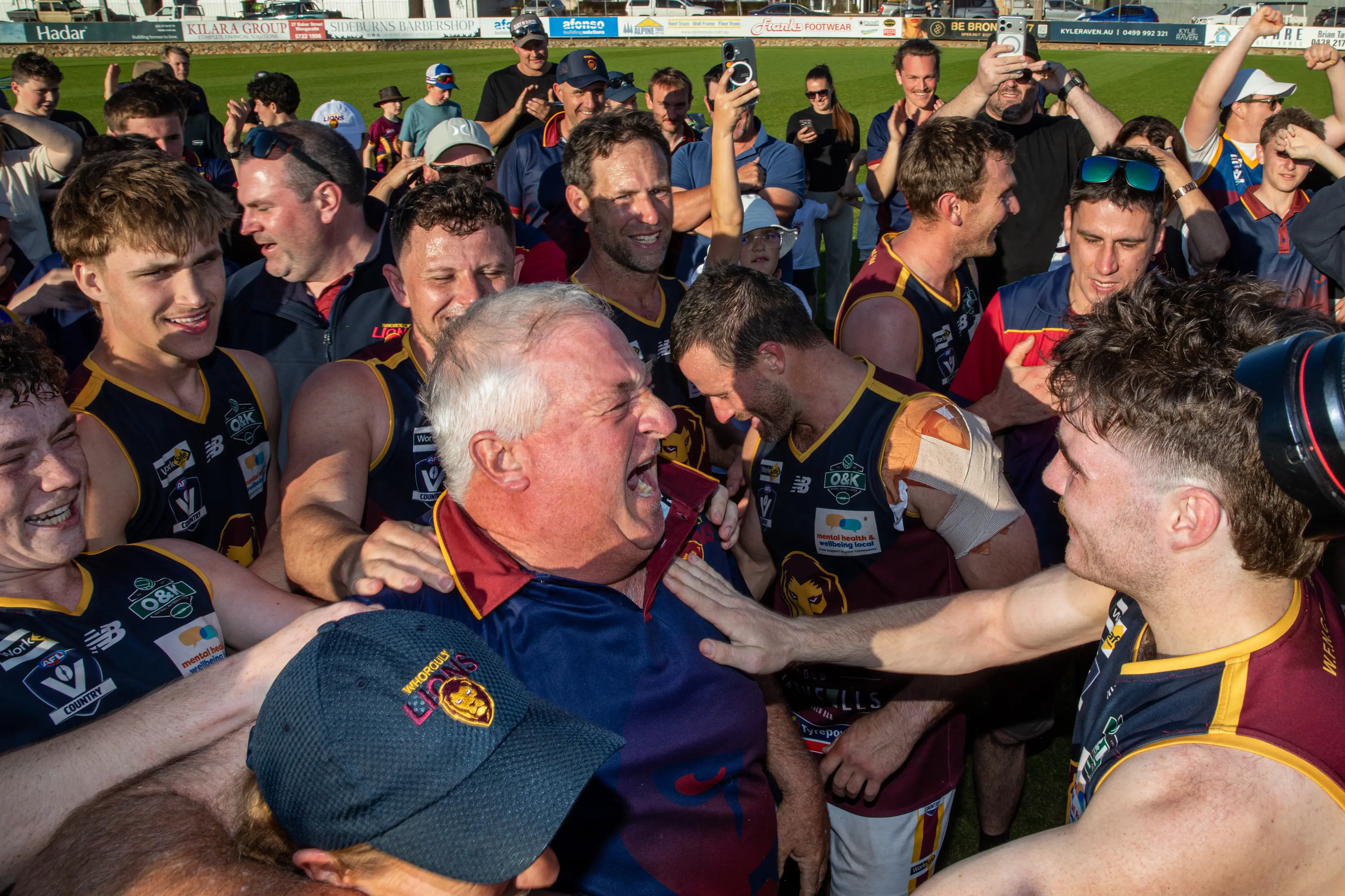 Kings of the jungle once more, Whorouly seal gritty grand final win