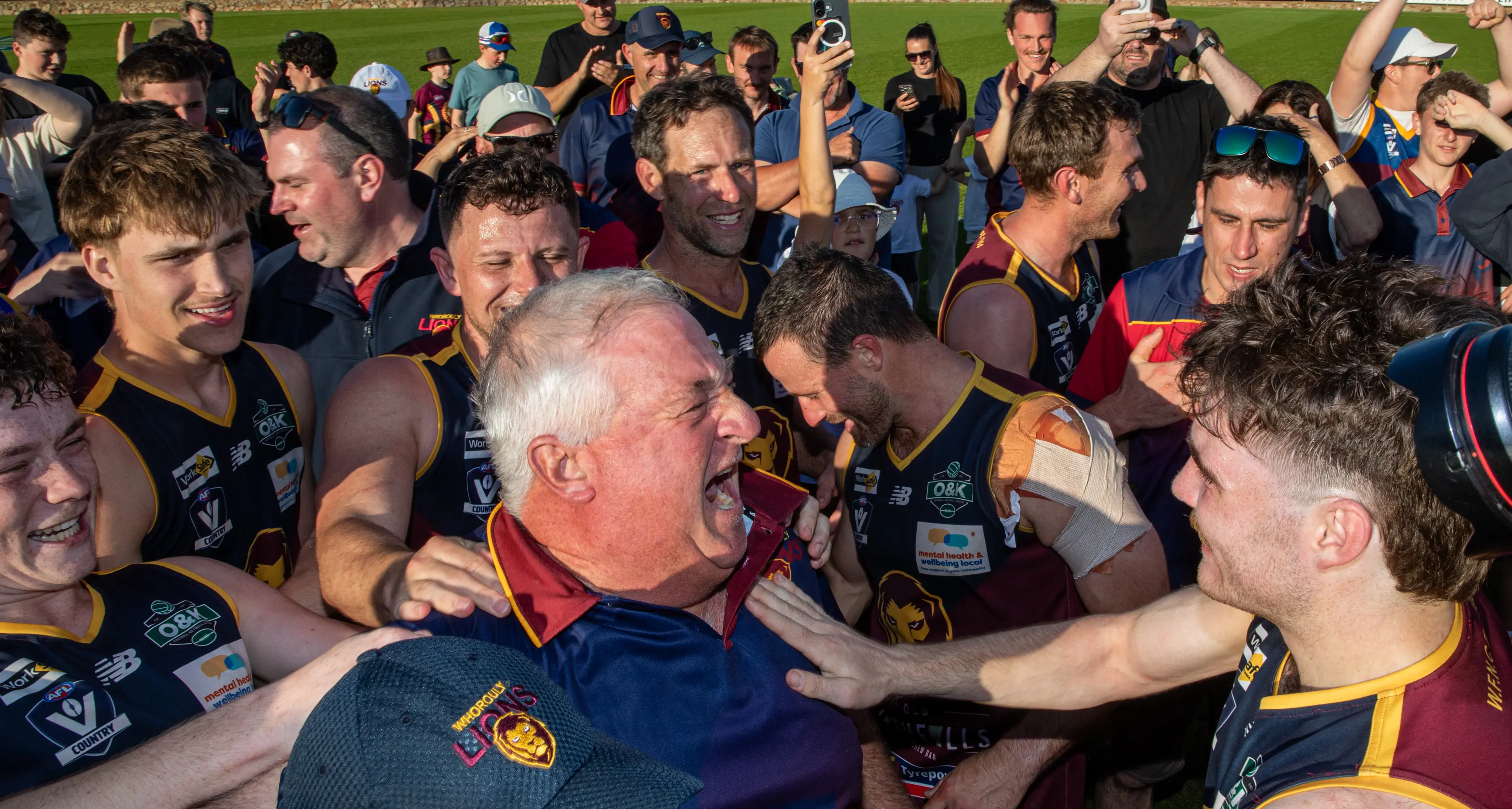 Kings of the jungle once more, Whorouly seal gritty grand final