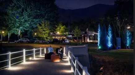 New Porepunkah lighting project set to create an after-dark drawcard