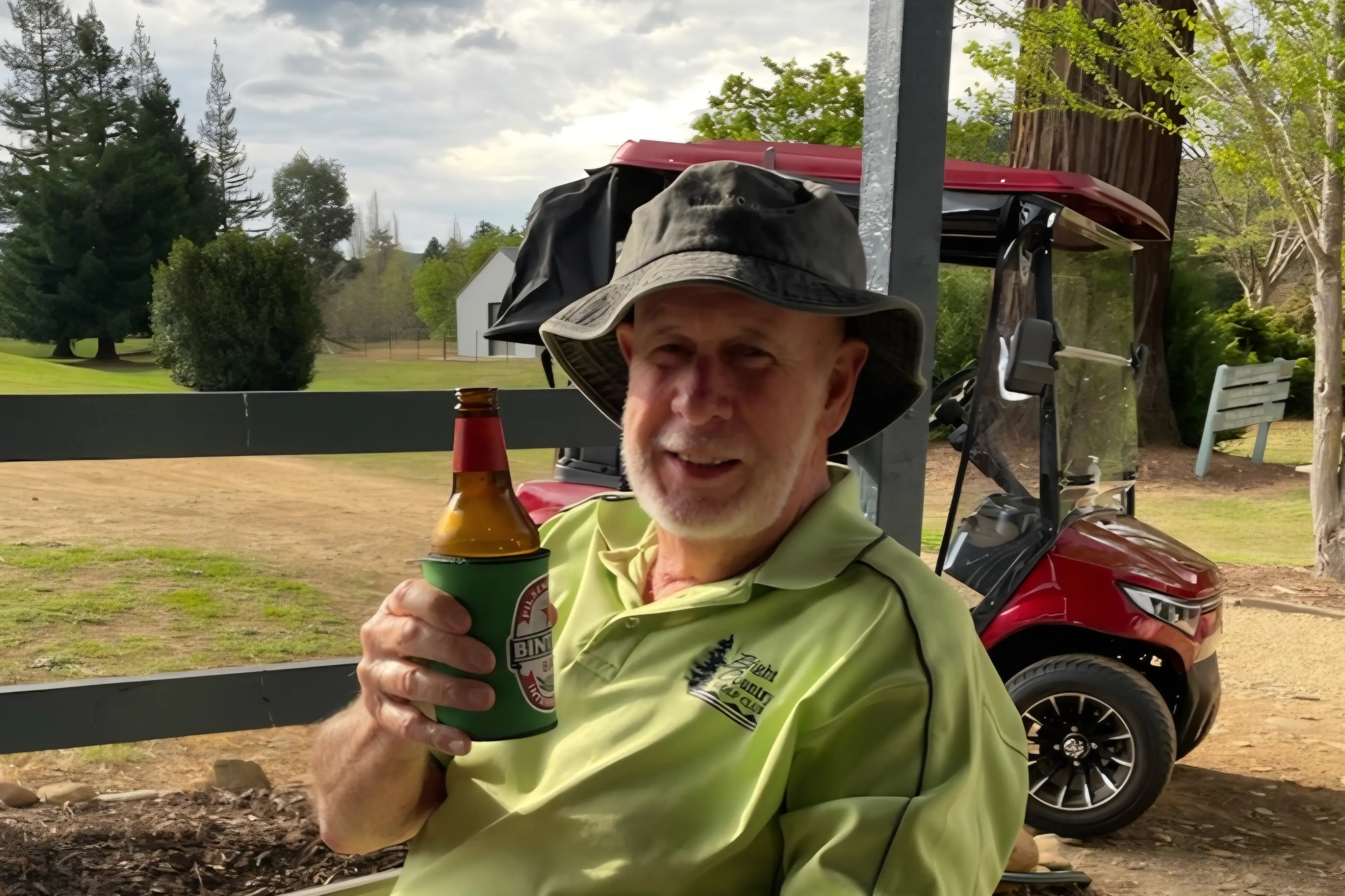 <p>REFRESHING: John Forbes enjoyed a cold one after a stellar result at Bright on Saturday.</p>\\n