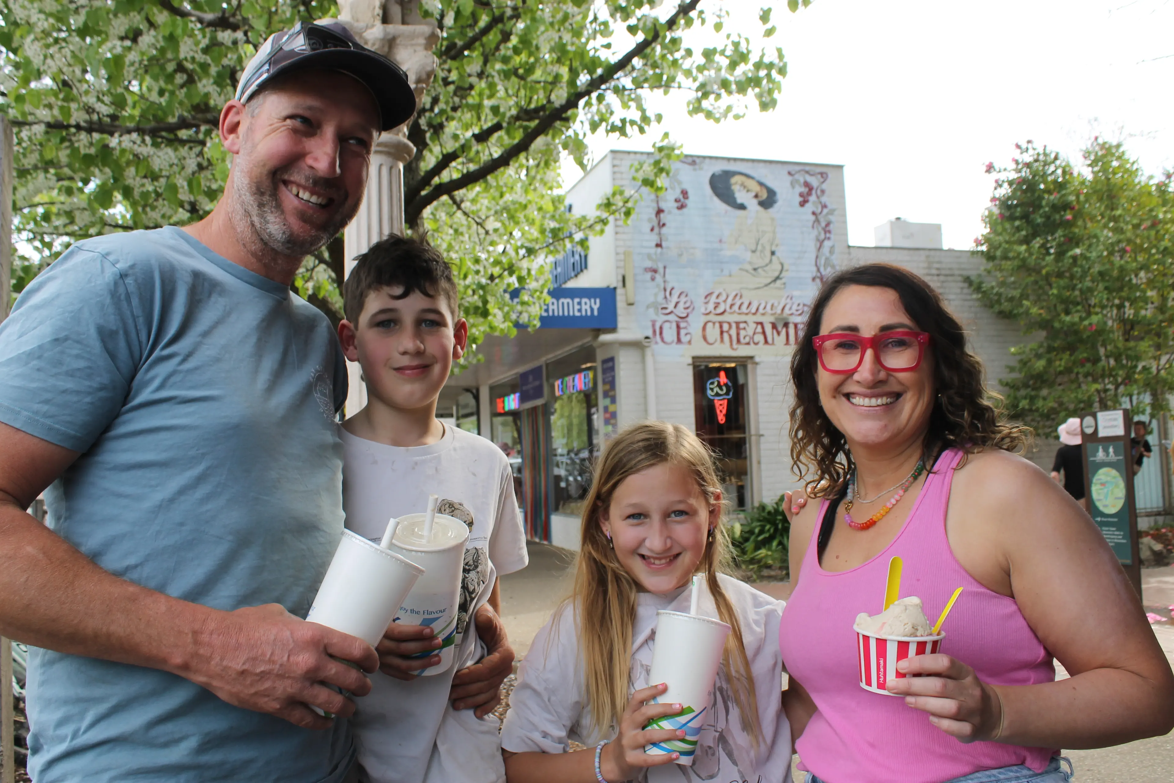 Busy school holidays in Bright despite short snow season
