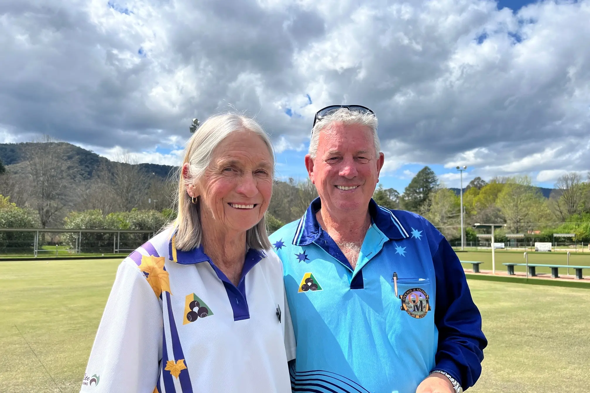<p>RECOGNITION: Bright bowler Libby Barker received her Super Veterans Badge from O&M Bowls Region president Maurie Braden at the opening of the 2026/27 bowls season at Bright on Sunday.</p>\\n