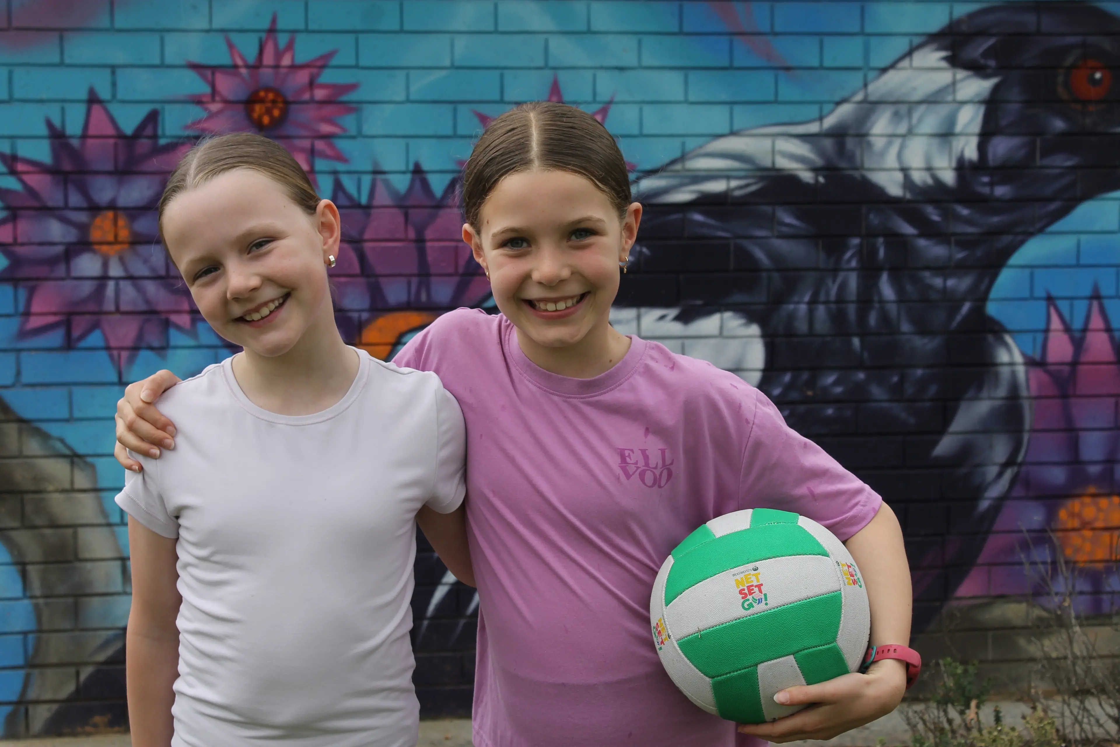 <p>Bright\\'s people around town: Grace and Charlotte Poyner.</p>\\n