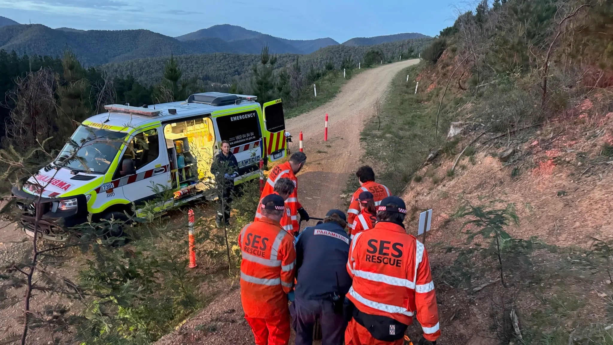 Cyclists airlifted to hospital after crashes in Mystic Park