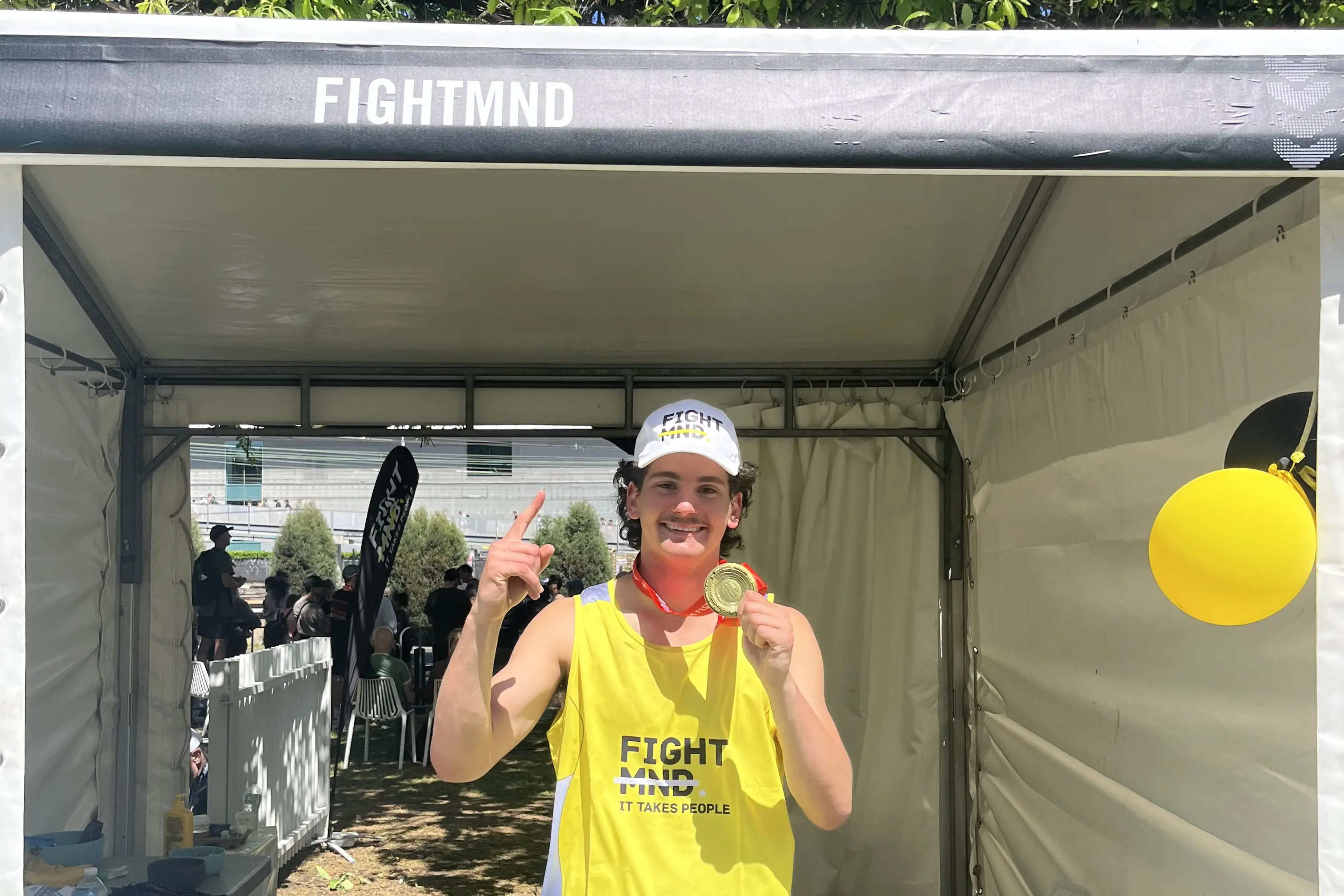 <p>GOLDEN GUY: Lucas Masin put all his hard work and youthful energy to good use and raised around $4000 for motor-neurone disease research.</p>\\n