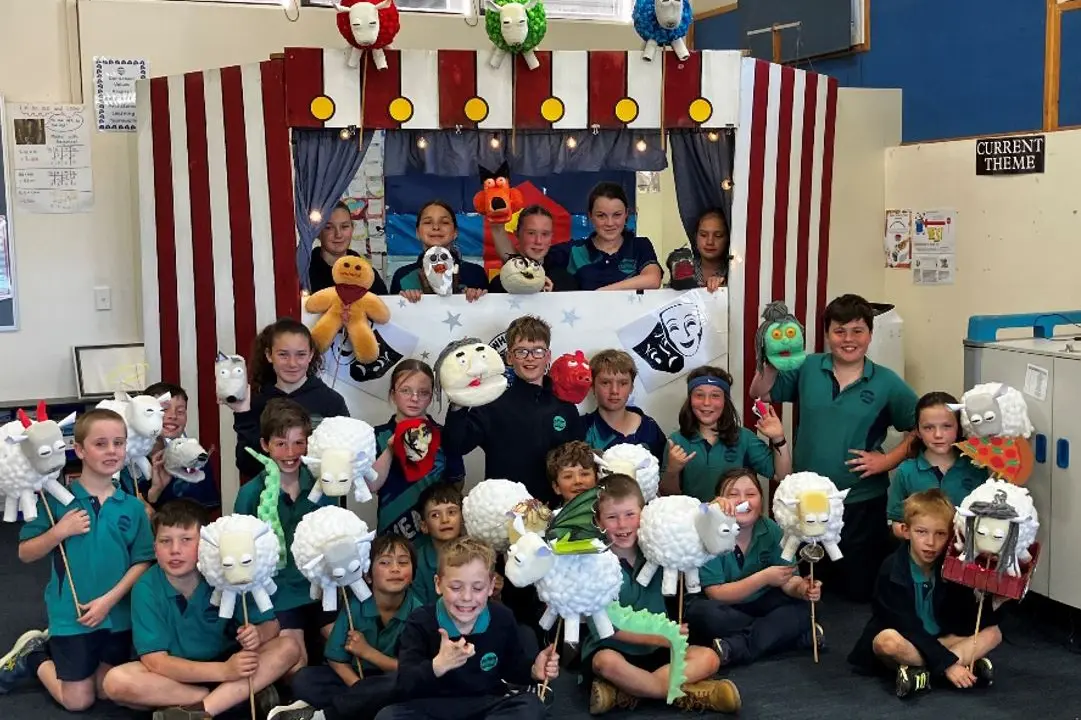 <p>NO TIME TO BE SHEEPISH: In the last week of Term 3, students at Whorouly Primary School performed a puppet show for the Whorouly Kinder, followed by a puppet show for grandparents and special friends. PHOTO: Whorouly PS</p>\\n