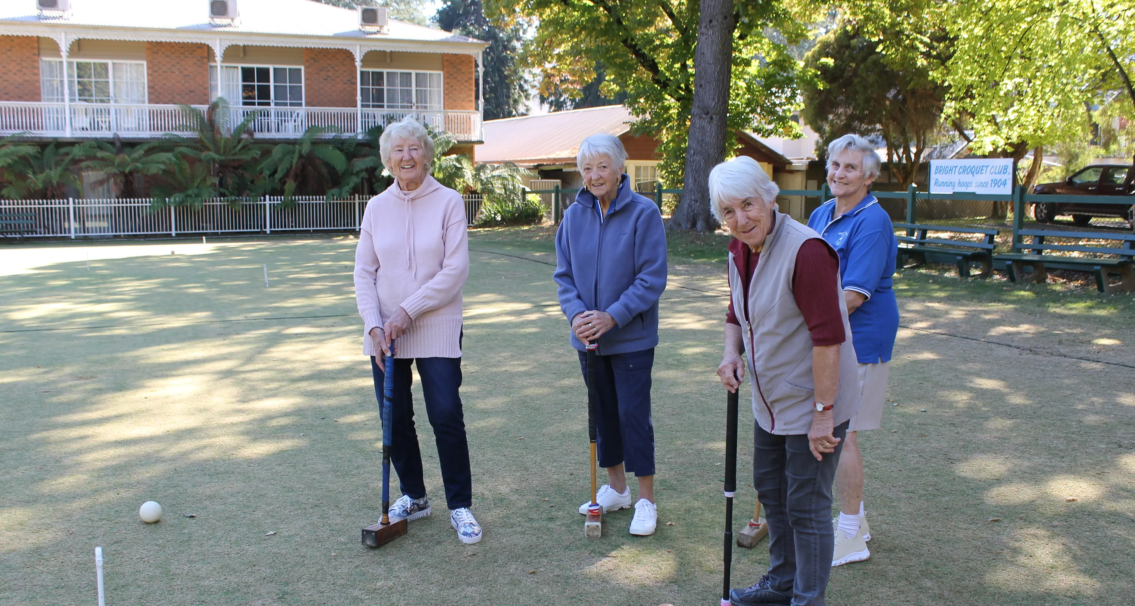 Bright Croquet Club ready to roll out green carpet once more