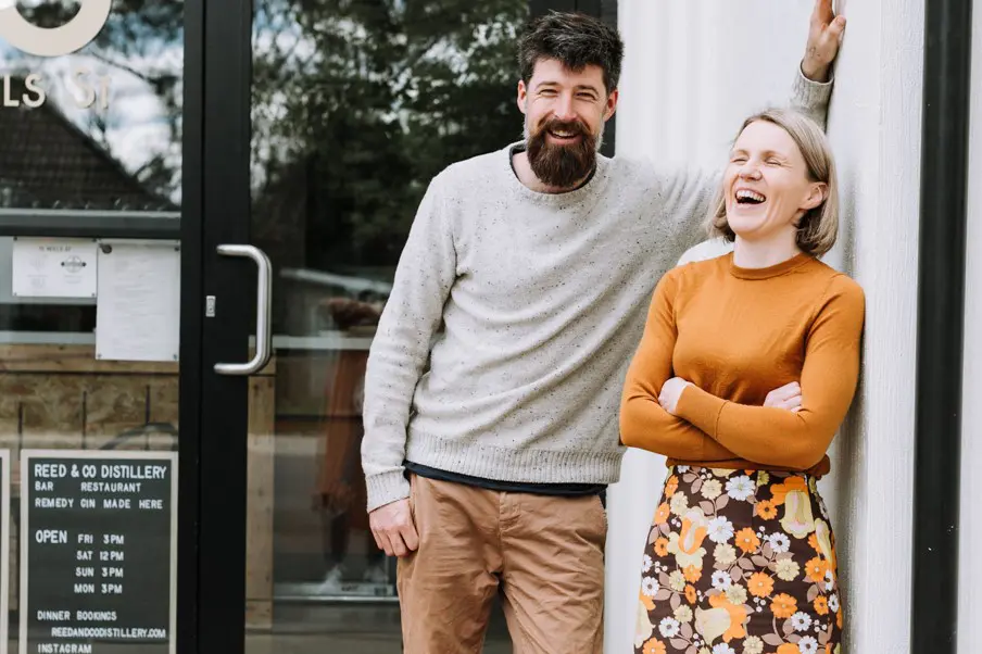<p>DELIGHTED: Koji Bird by Reed & Co. Distillery owners Hamish Nugent and Rachel Reed are honoured with their restaurant\\'s recent recognition.</p>\\n