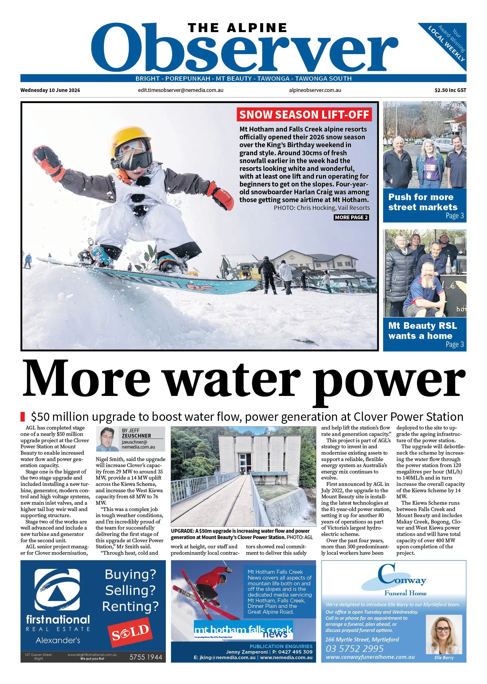 Alpine Observer - Wednesday, June 10, 2026