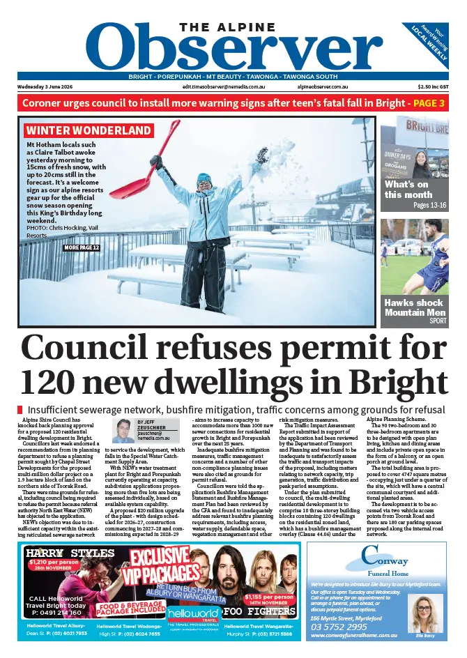 Myrtleford Times - Wednesday, June 3, 2026