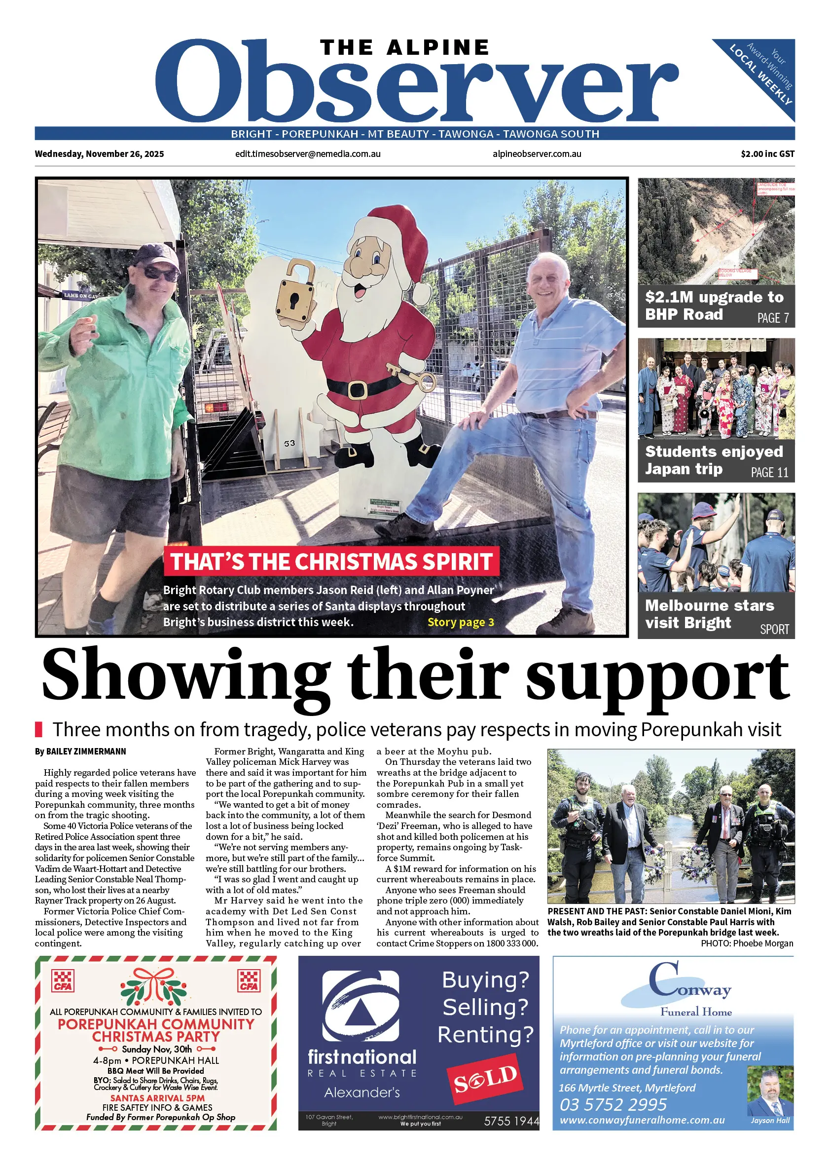 Alipne Observer, Wednesday, November 26, 2025