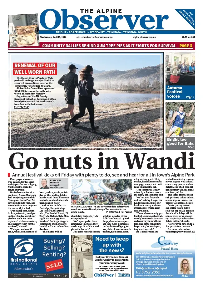 Alpine Observer - Wednesday, April 15, 2026