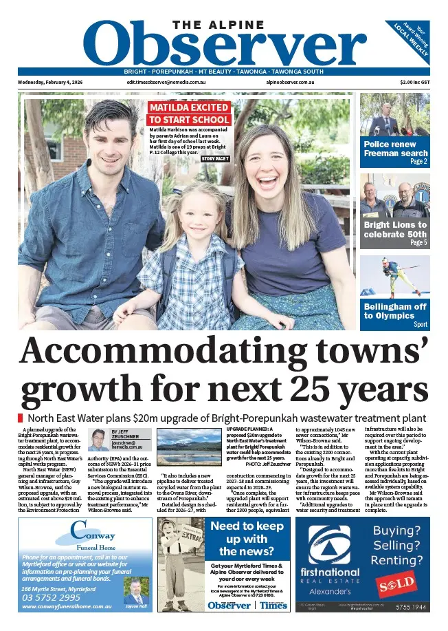 Alpine Observer - Wednesday, February 4, 2026